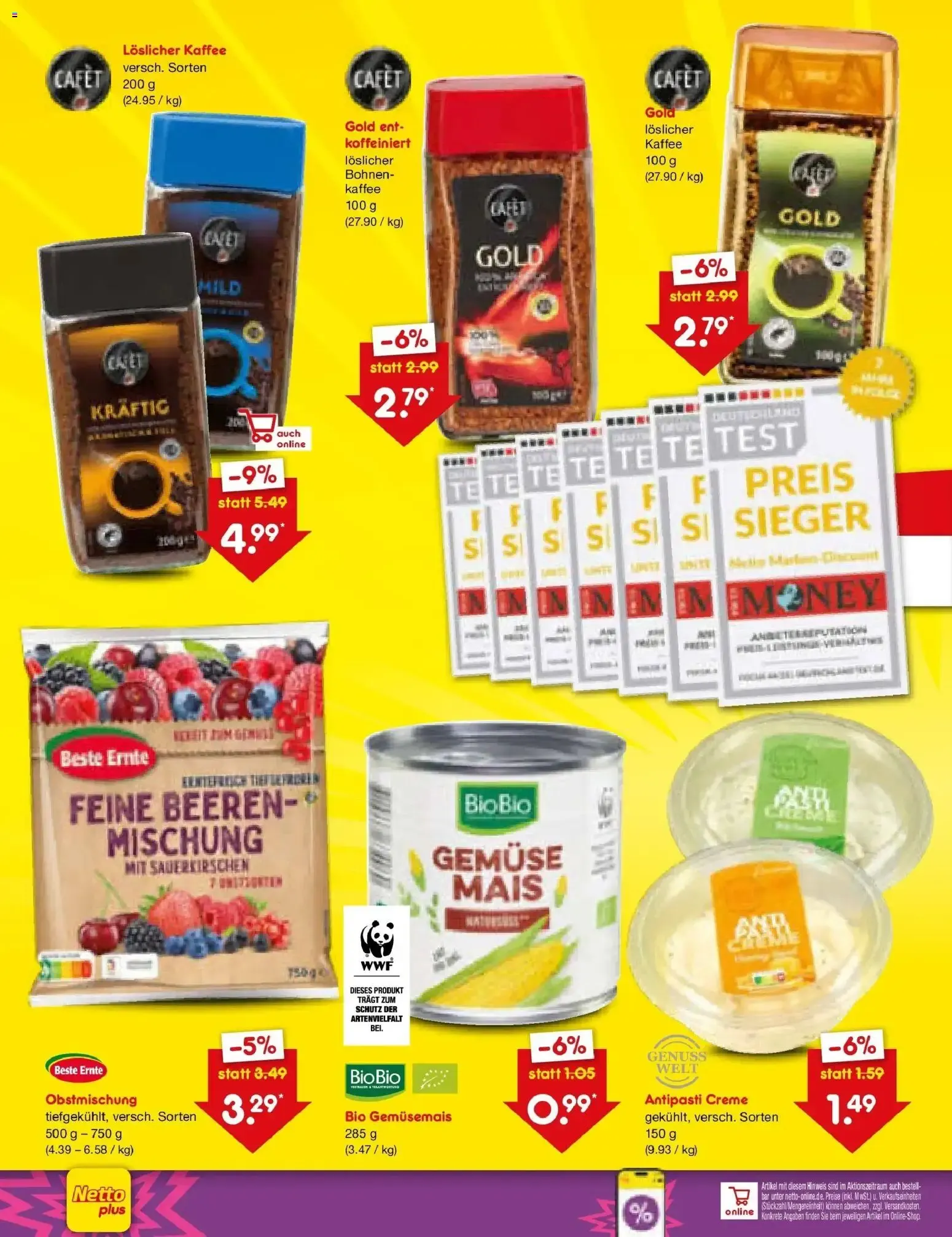 Netto Marken-Discount Prospekt Kremmen (ab 17.08.2026) » Angebote von 17. August bis 22. August 2026 - Prospekt seite 4