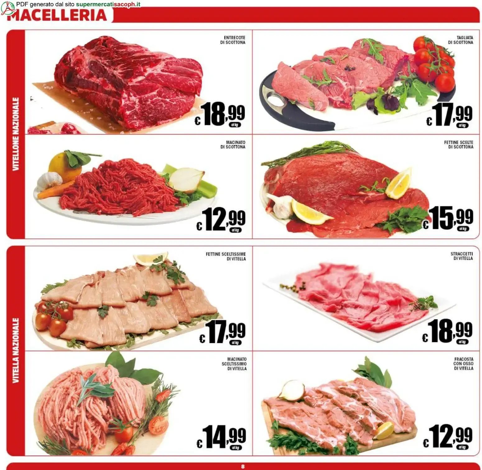 Sacoph volantino dal 21/08/2026 - online Offerte da 21 agosto a 1 settembre di 2026 - Pagina del volantino 8