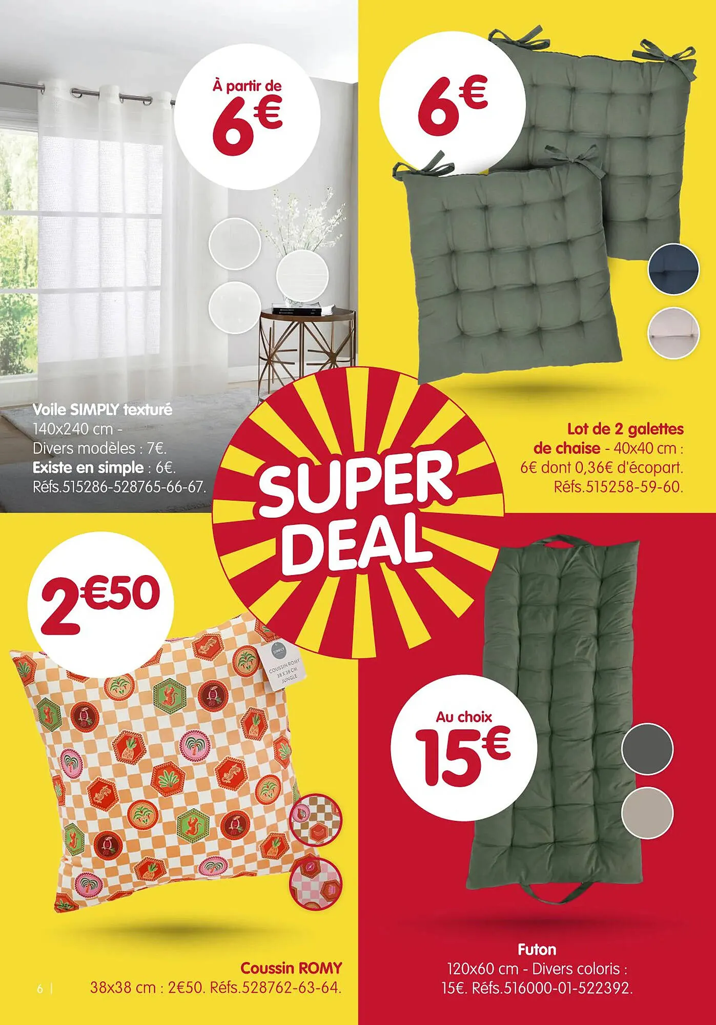 b&m Catalogue du 23 juin au 25 août 2026 - Catalogue page 6