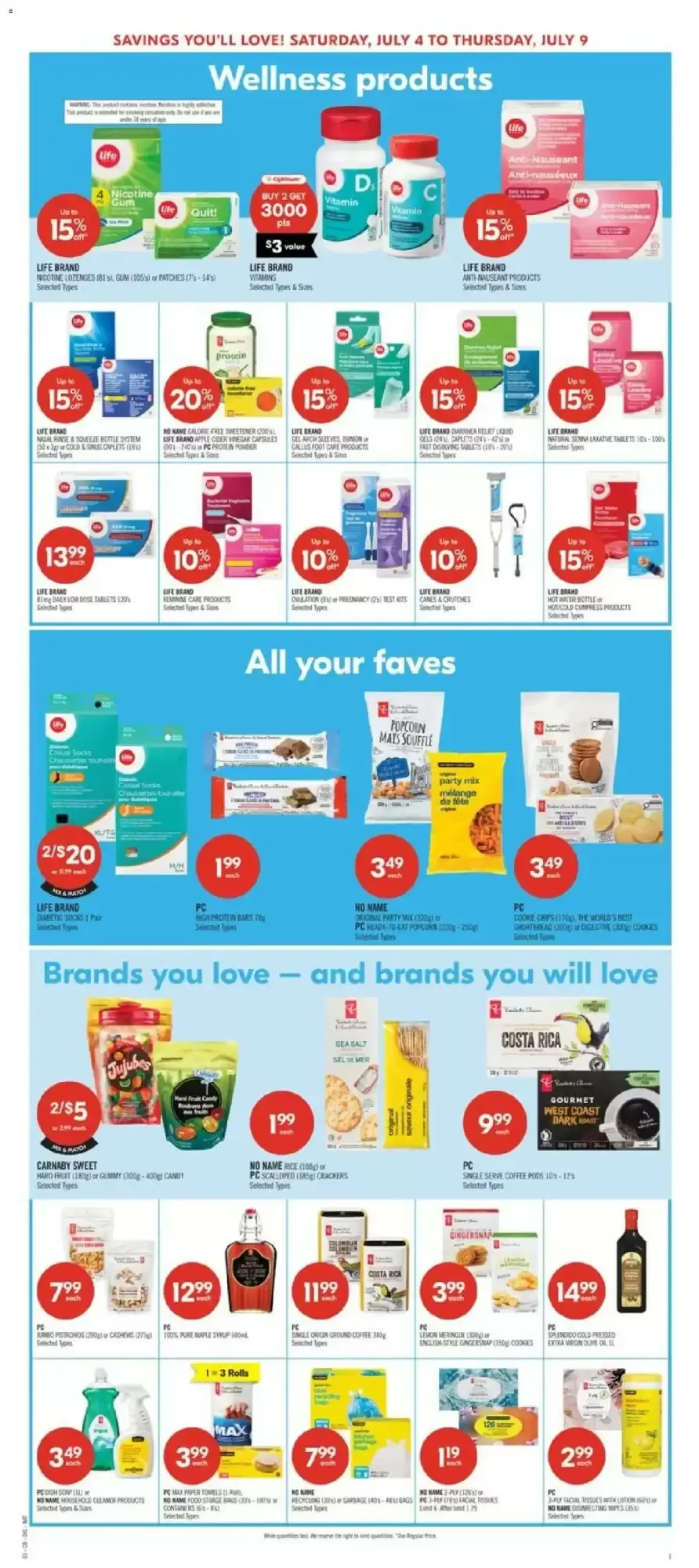 Shoppers Drug Mart flyer week 27 from July 4 to July 9 2026 - flyer page 10