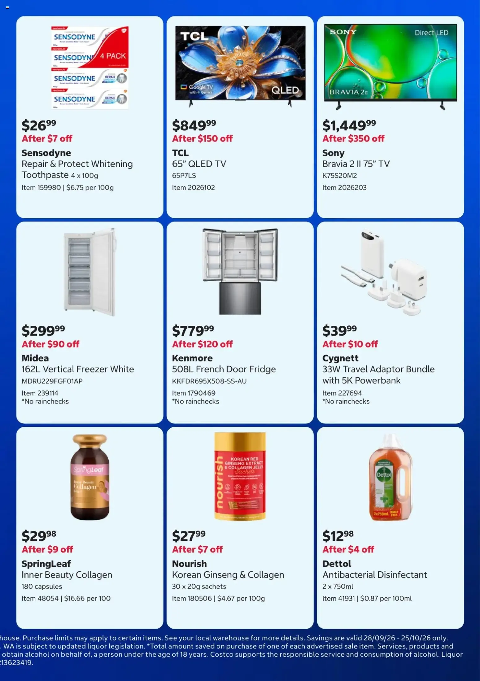 Costco Wholesale In-Warehouse Savings - Catalogue valid from 28 September to 25 October 2026 - page 5