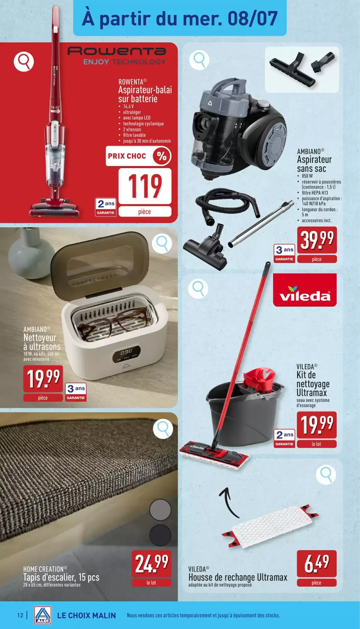 ALDI Dépliant week 28 van 6 juli tot 11 juli 2026 - folder pagina 12