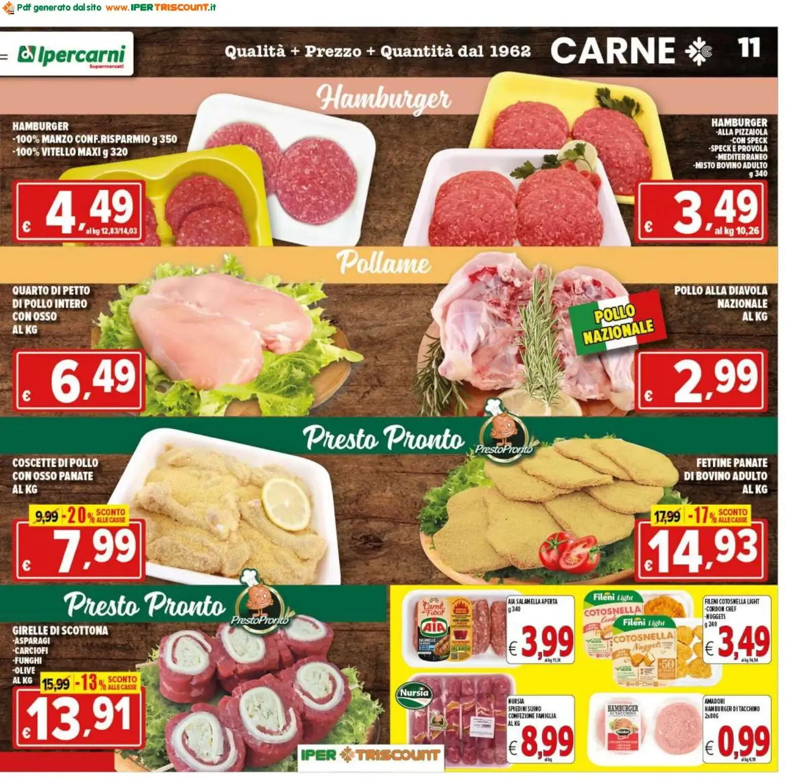 Ipertriscount volantino dal 22/07/2026 - online Offerte da 22 luglio a 30 luglio di 2026 - Pagina del volantino 11