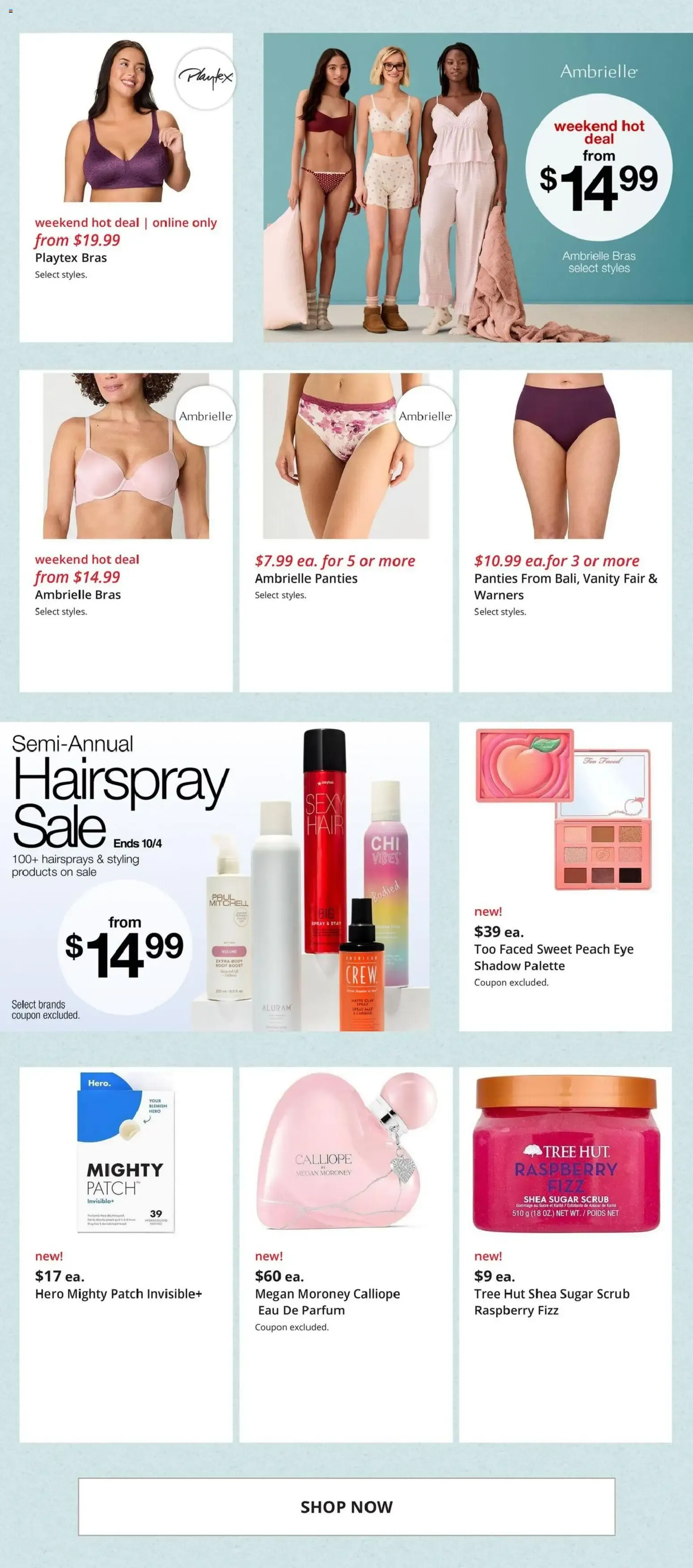 Weekly promotion JCPenney Weekly Ad from 08/28/2026 - Flyer spanning from August 28 to August 30 2026 - Page 4 for Catalogue 365