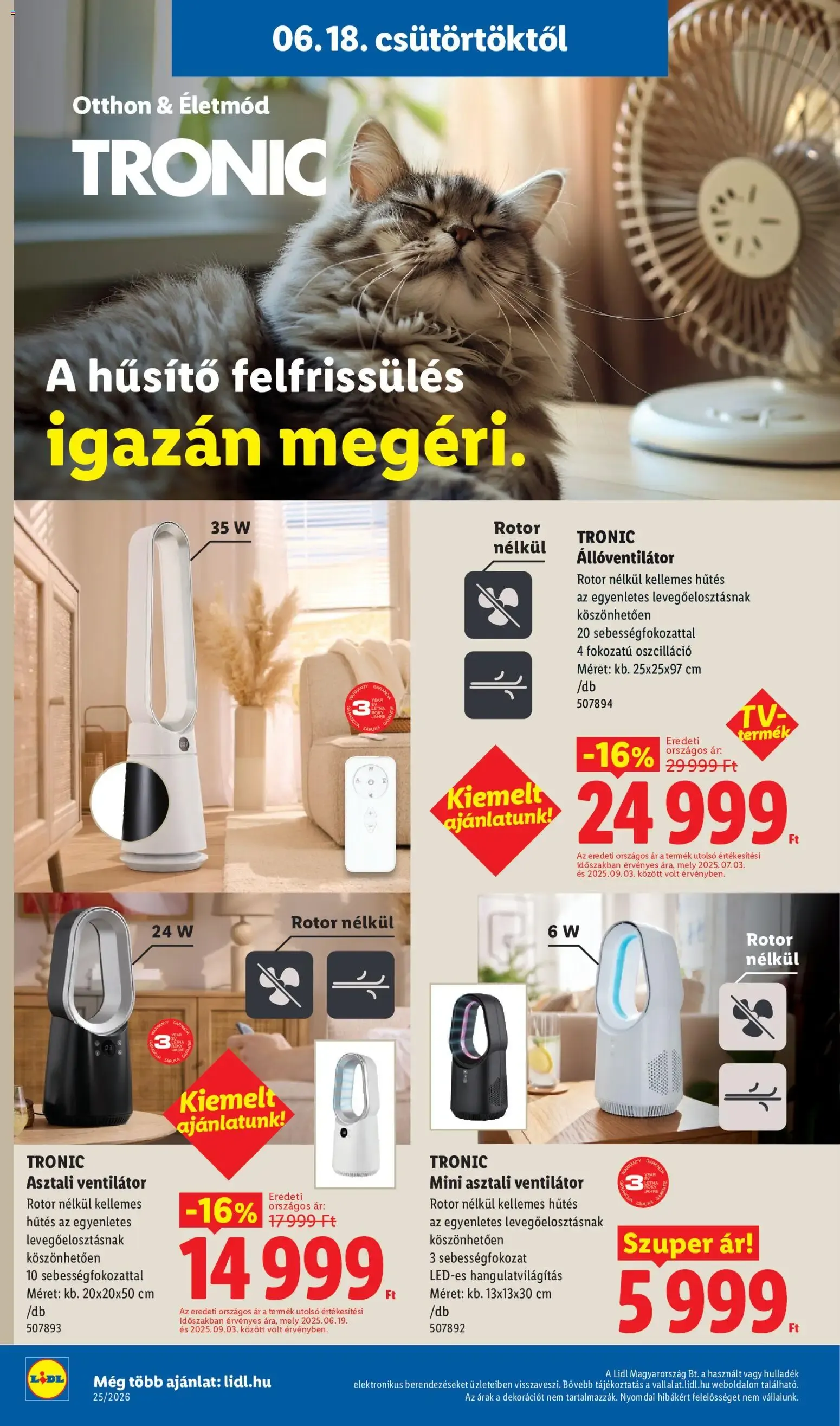 Katalógus Lidl Nonfood kínálatunk - 2026.06.18. -tól/töl > akció, lapozható szórólap 🛍️ június 18.-tól június 24.-ig 2026. - Oldal 4