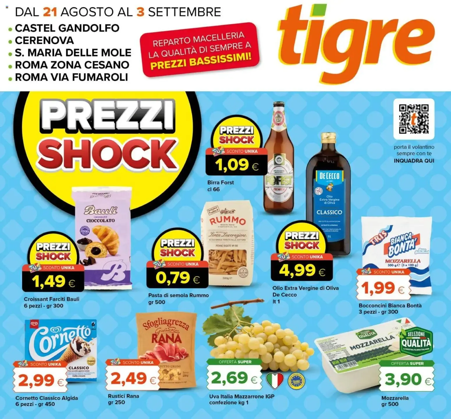 Nuovo Tigre volantino Roma dal 21/08/2026 > offerte anteprima 🛍️ da 21 agosto a 3 settembre di 2026 - Pagina del volantino 1