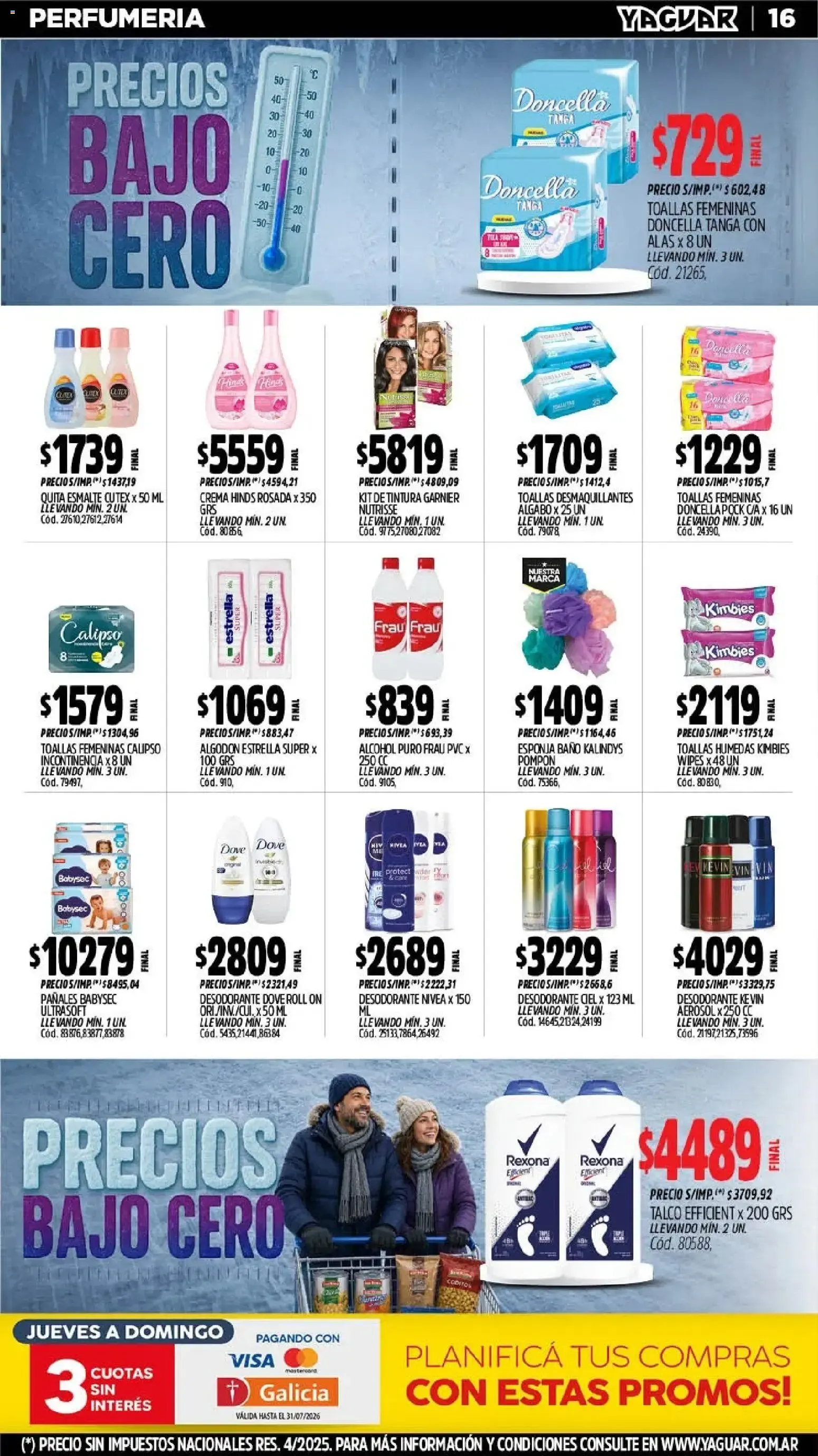Ofertas de Precios Bajo Cero 20 de julio al 25 de julio 2026 - Página 16 del catálogo