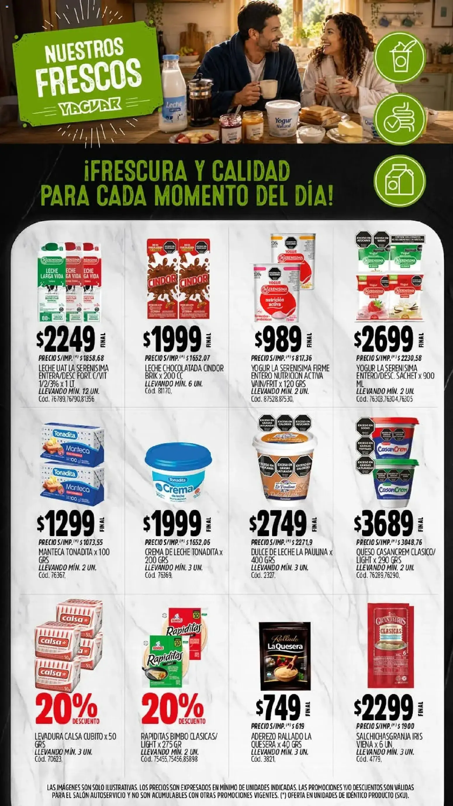 Ofertas de Yaguar - Oferta Semanal Mar del Plata del 27/07/2026 - 01/08/2026 27 de julio al 1 de agosto 2026 - Página 9 del catálogo