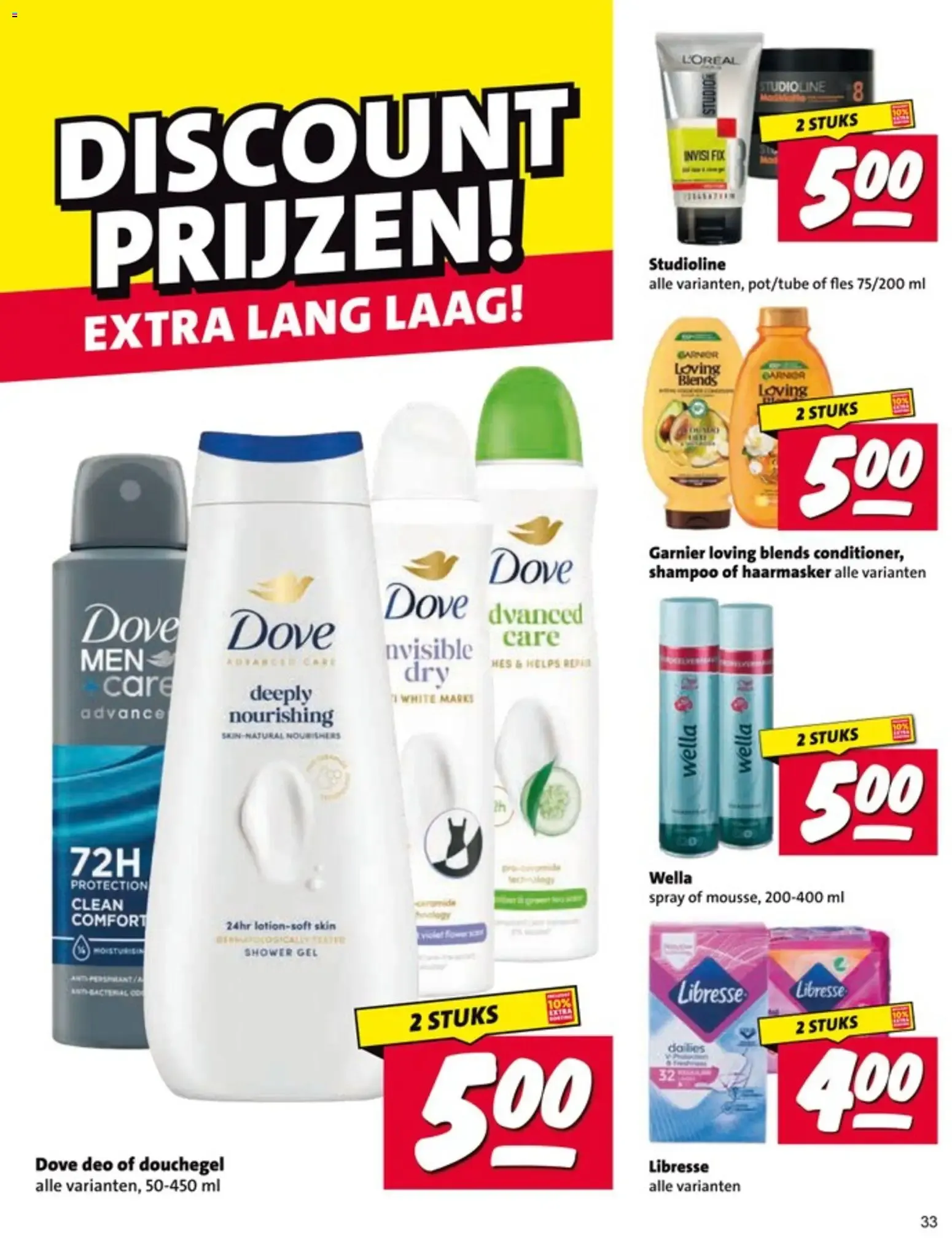 Nettorama Merkendiscount - Discount Prijs! Extra Lang Laag! van 17 augustus tot 23 augustus 2026 - Folder pagina 33