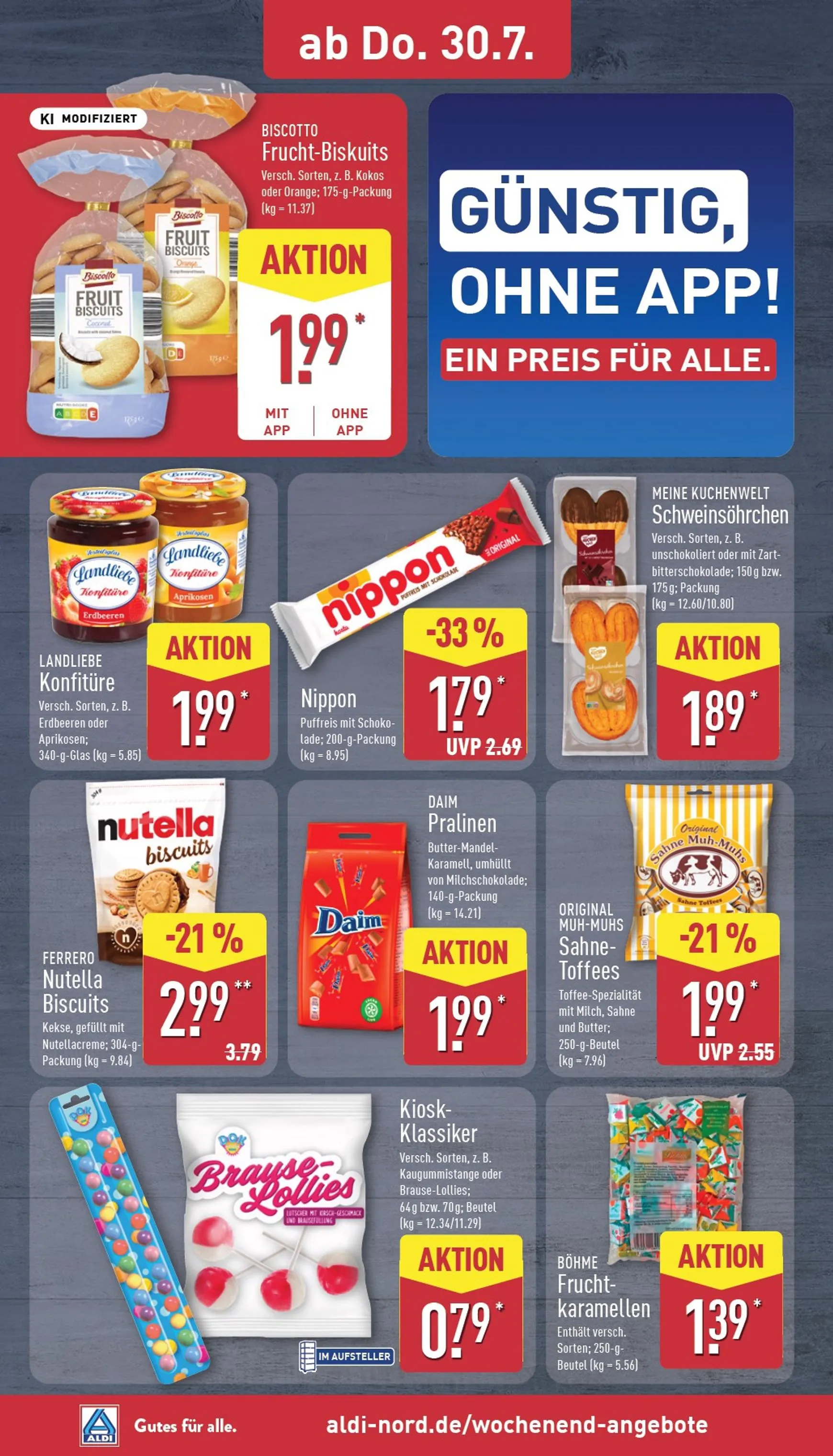 ALDI NORD - ALDI Vorschau Prospekt nächste Woche – von Montag 27.07.2026 bis Samstag 01.08.2026 von 27. Juli bis 1. August 2026 - Prospekt seite 36