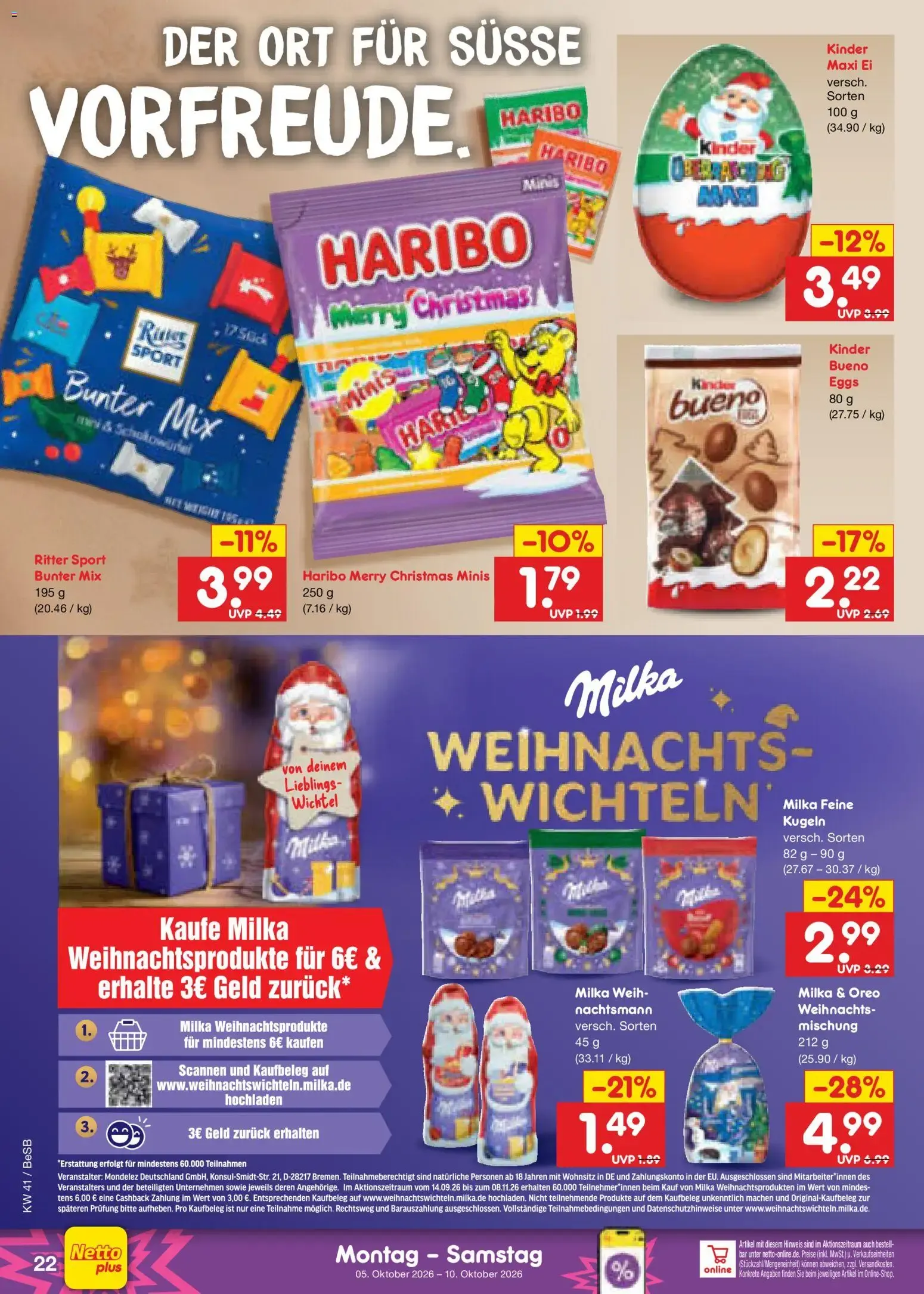 Netto Marken-Discount Prospekt (ab 05.10.2026) » Angebote von 5. Oktober bis 10. Oktober 2026 - Prospekt seite 24