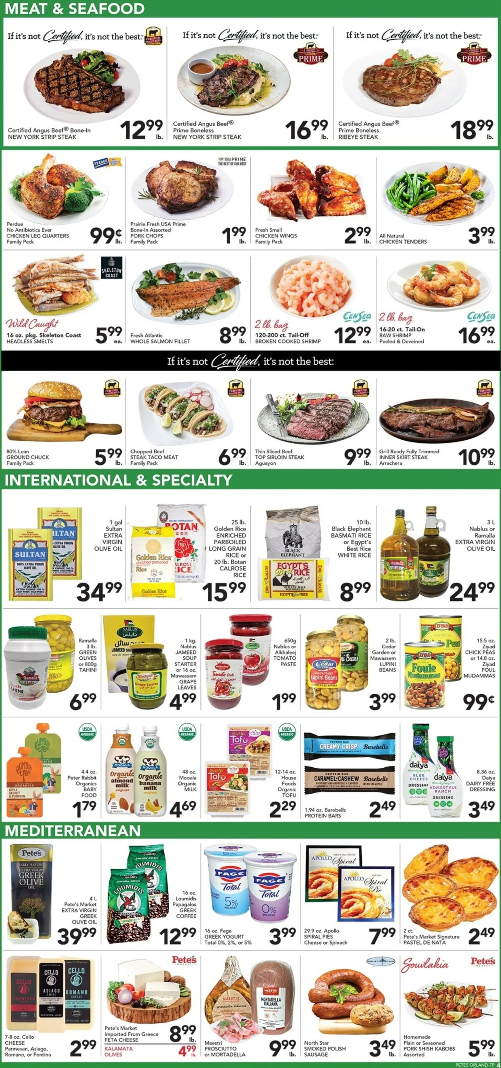 Weekly ad Current Pete's Fresh Market - Orland Park leaflet valid from Wednesday 08/05/2026 to Tuesday 08/11/2026 from August 5 to August 11 2026 - Page 4