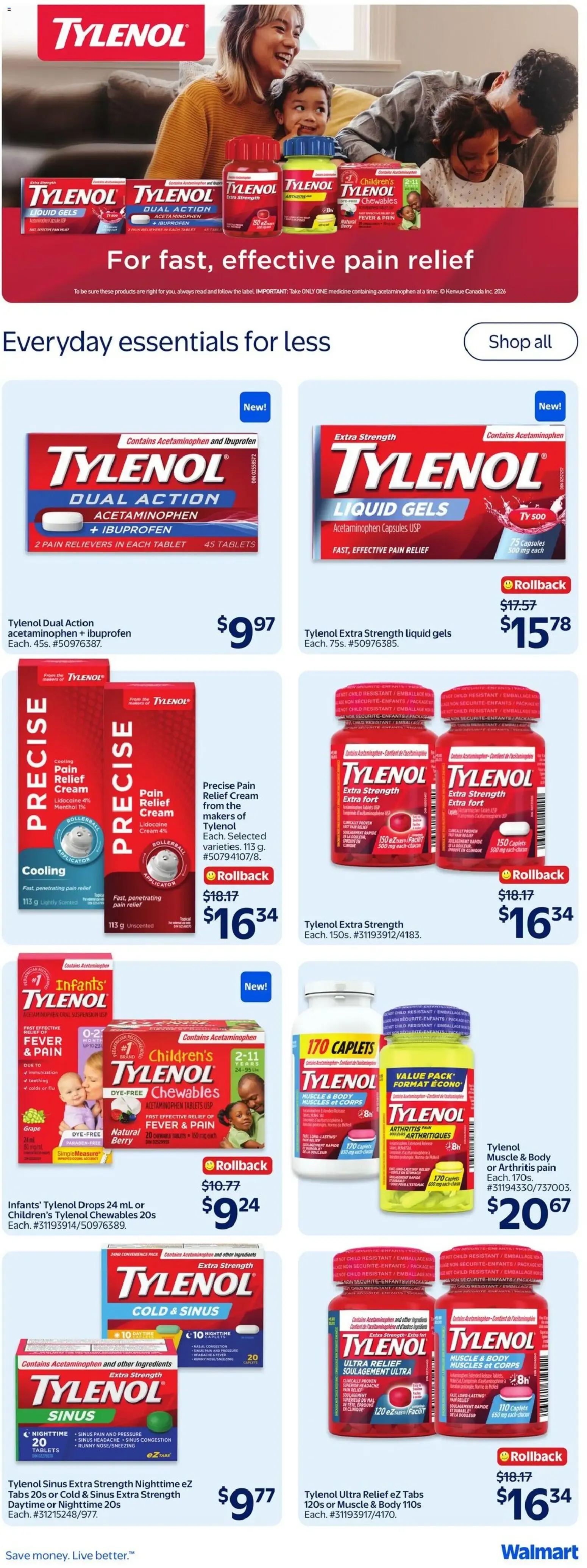 Walmart weekly flyer from Sep 3, 2026 > weekly specials & deals from September 3 to September 9 2026 - flyer page 36