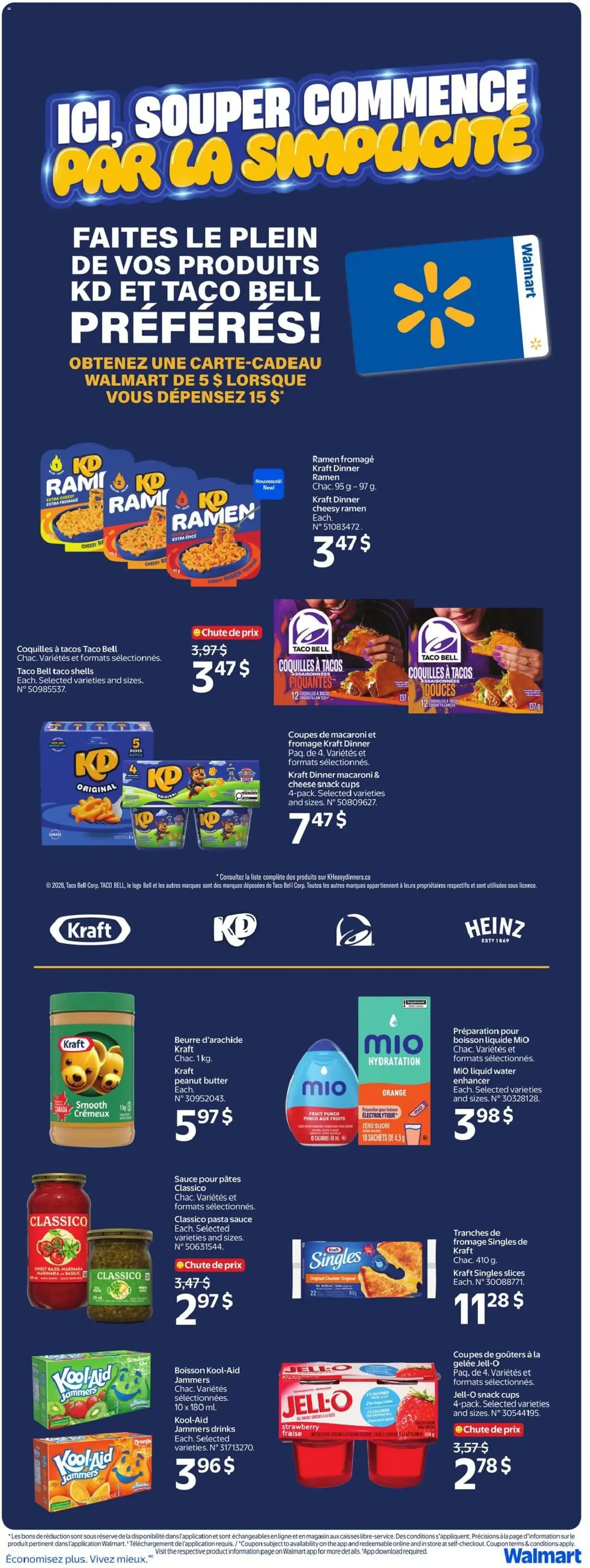 Walmart: Économisez plus. Vivez mieux. y La rentrée des classes. from August 27 to September 2 2026 - flyer page 34
