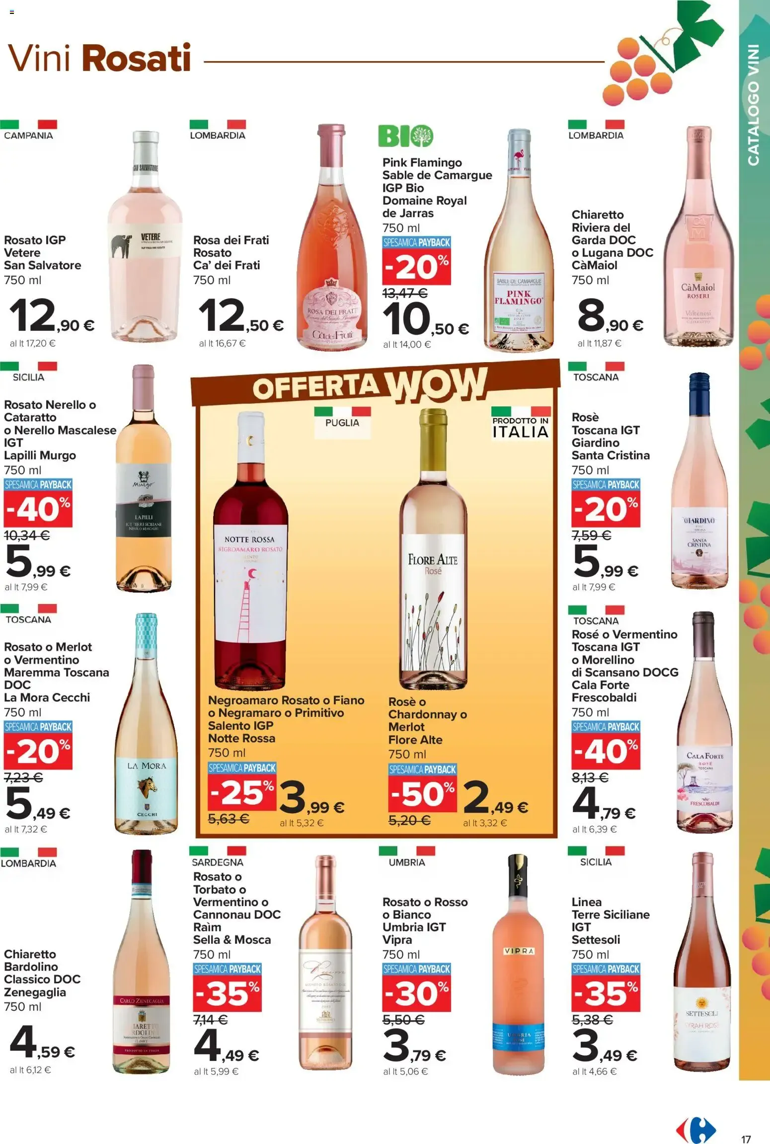 Nuovo Carrefour volantino Iper Vini dal 05/10/2026 > offerte anteprima 🛍️ da 5 ottobre a 8 novembre di 2026 - Pagina del volantino 17