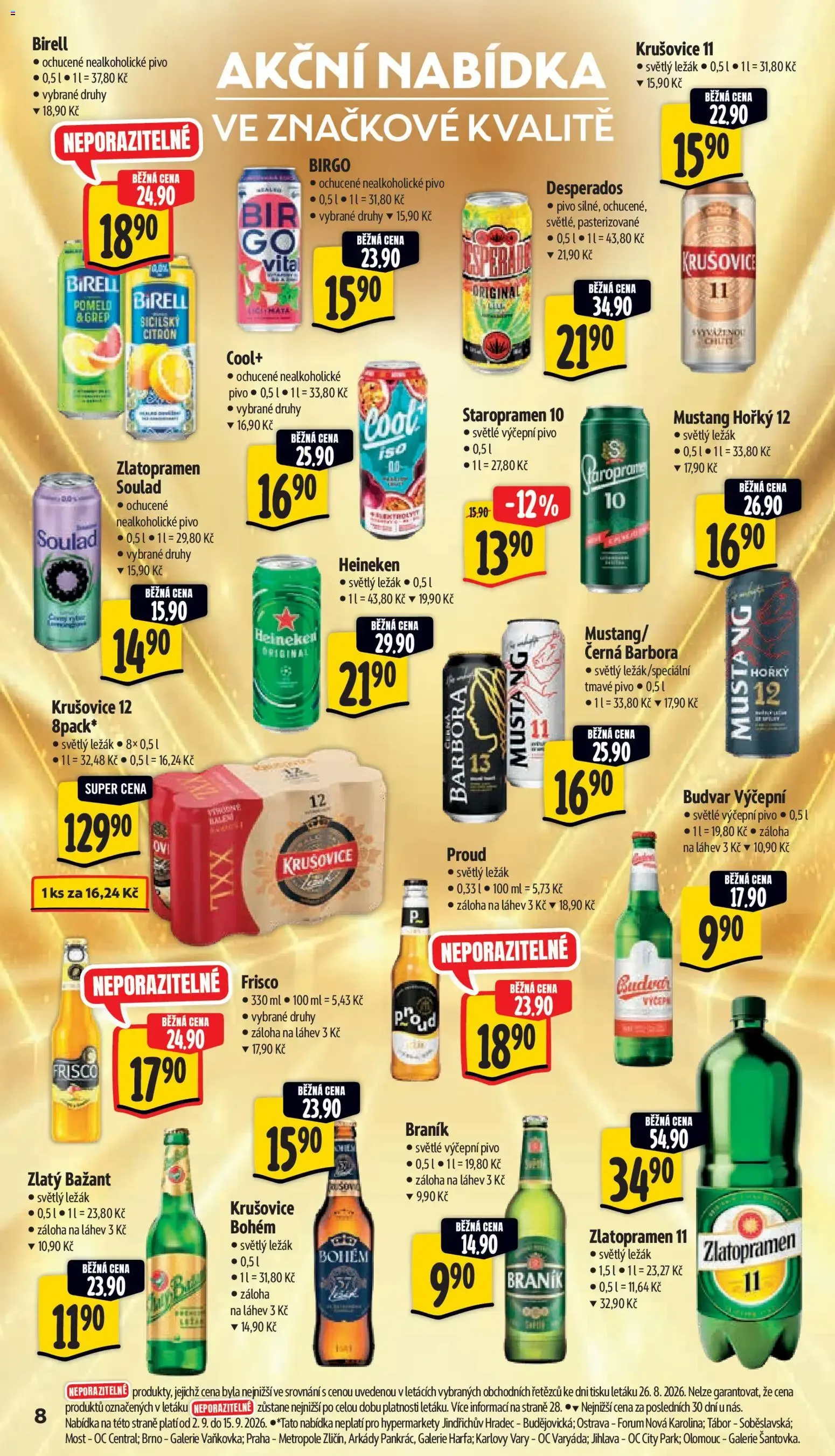 Albert leták - Hypermarket od 02.09.2026 - Akční leták - 2. září 8. září 2026 - Page 14