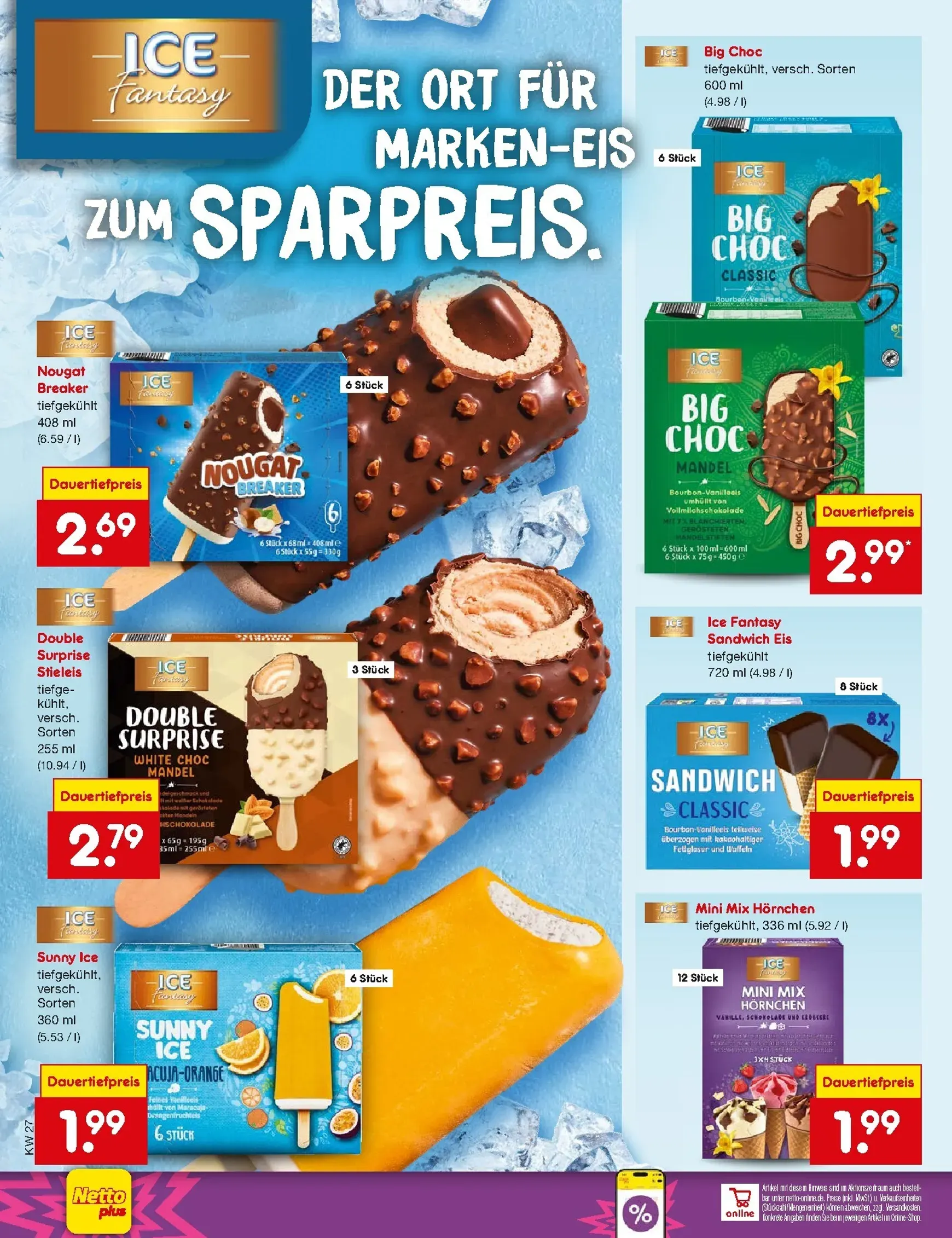 Netto Marken Discount - Wochenangebote Prospekt – von Montag 29.06.2026 bis Samstag 04.07.2026 von 29. Juni bis 4. Juli 2026 - Prospekt seite 39