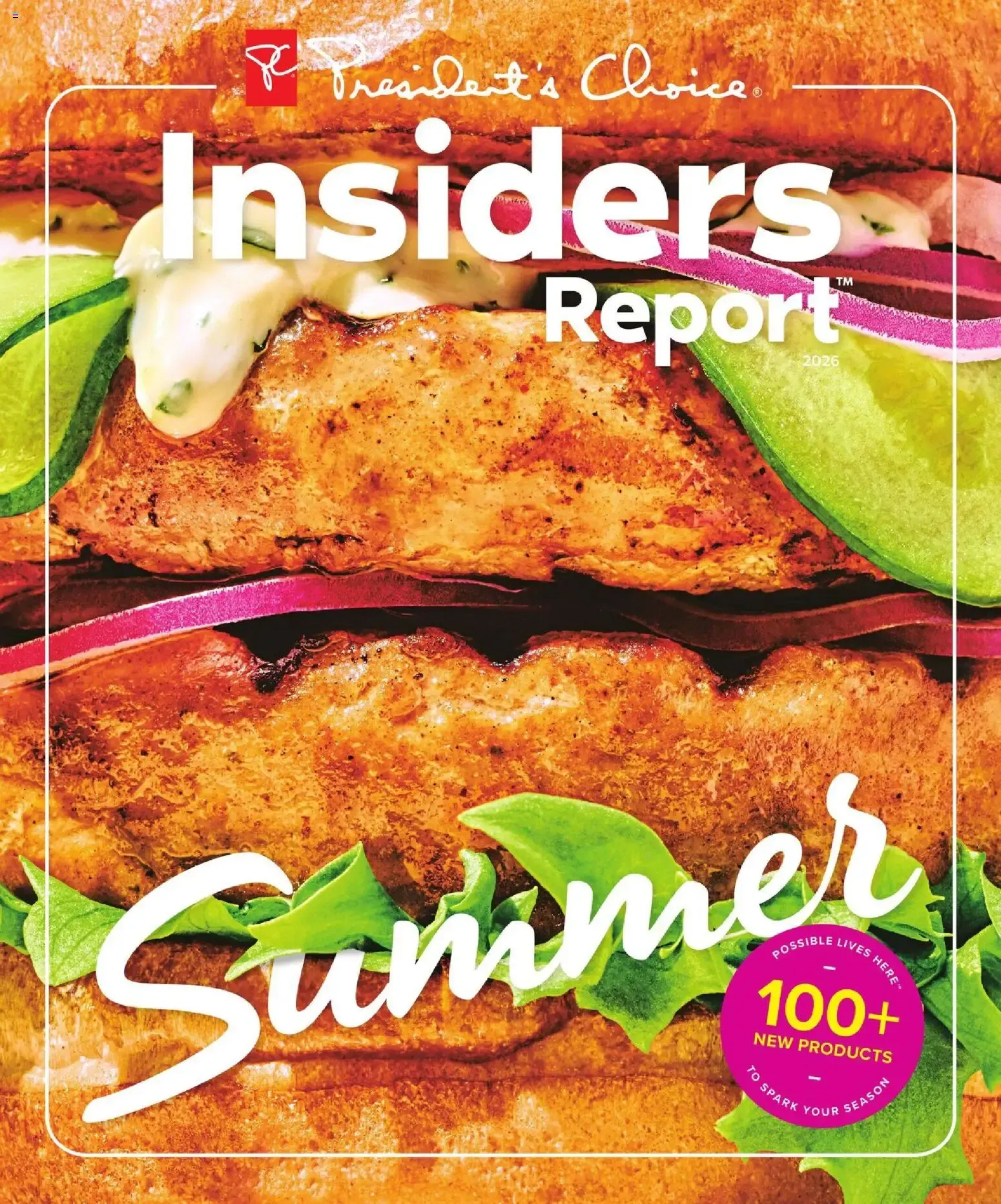 President's Choice Insiders Report Summer from May 14 to July 8 2026 - flyer page 1