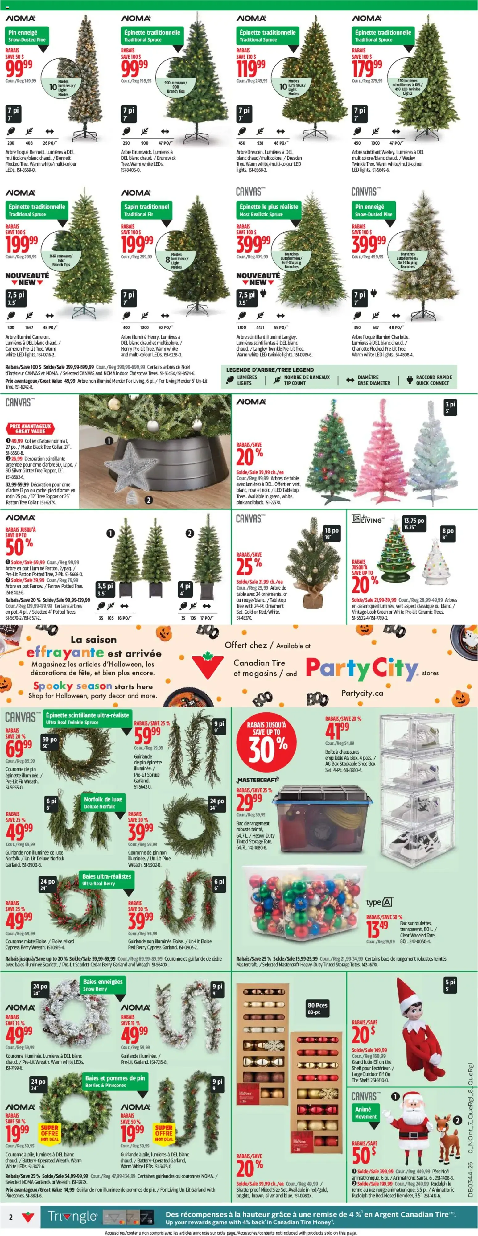 Canadian Tire: Notre Magasin pour l'Automne from October 29 to November 4 2026 - flyer page 2