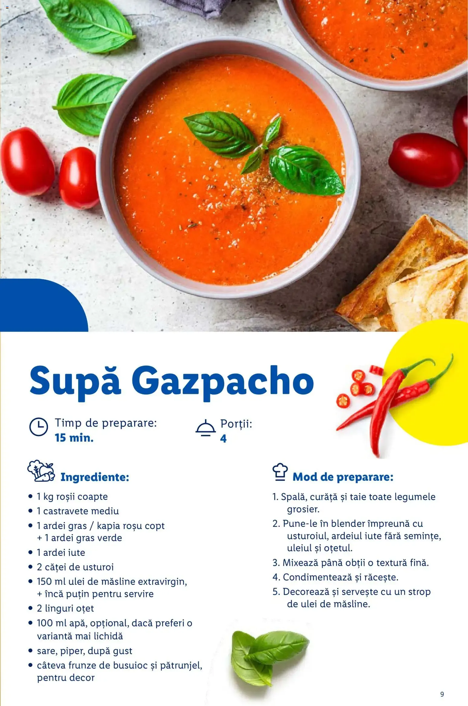 Catalog 15 rețete rapide de la 7 septembrie până la 7 septembrie 2028 - Revista Pagina 9