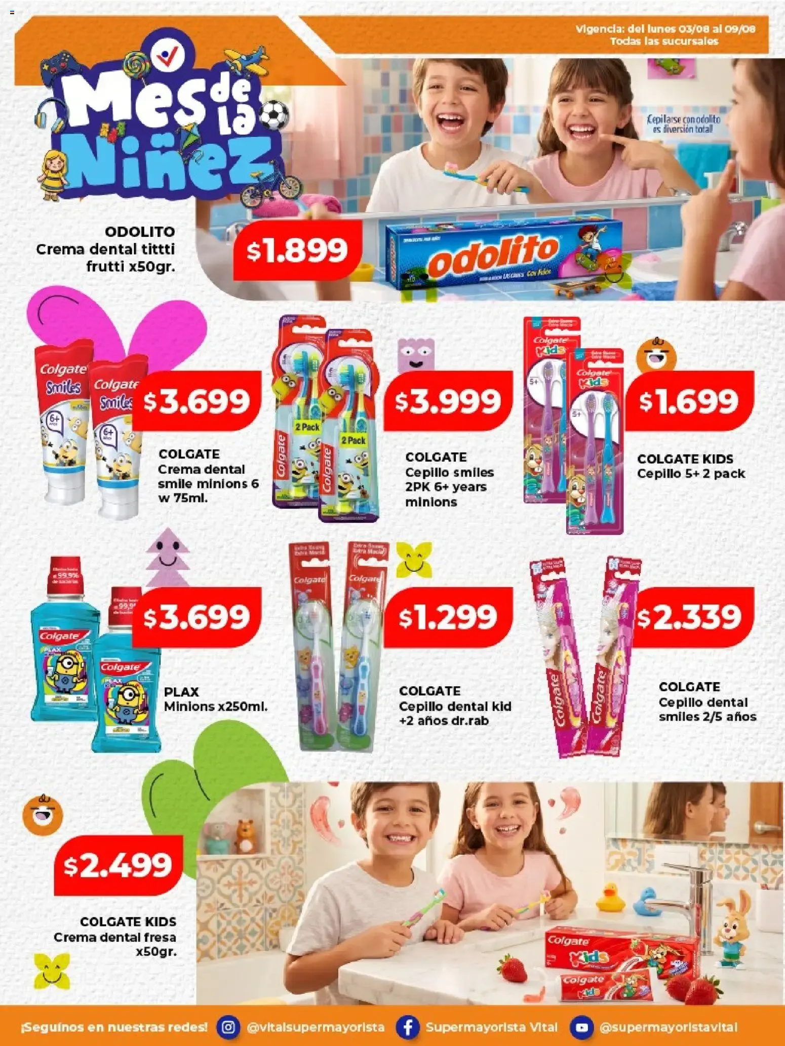 Ofertas de Vital - Especial de la niñez || del 03/08/2026 - 09/08/2026 || Catálogo 3 de agosto al 9 de agosto 2026 - Página 8 del catálogo