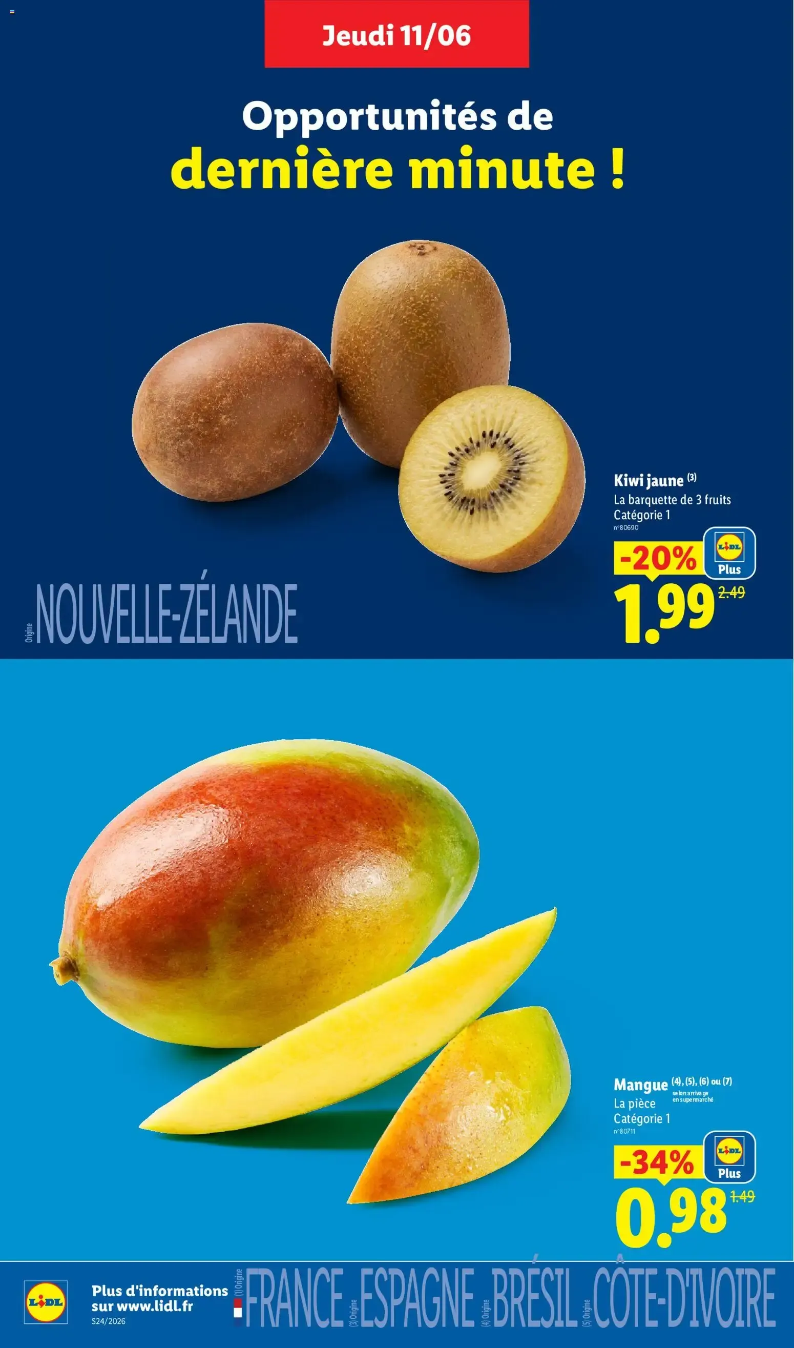 L'ÉTÉ IMBATTABLE: Top départ de vos soirées foot du 11 juin au 17 juin 2026 - Catalogue page 4