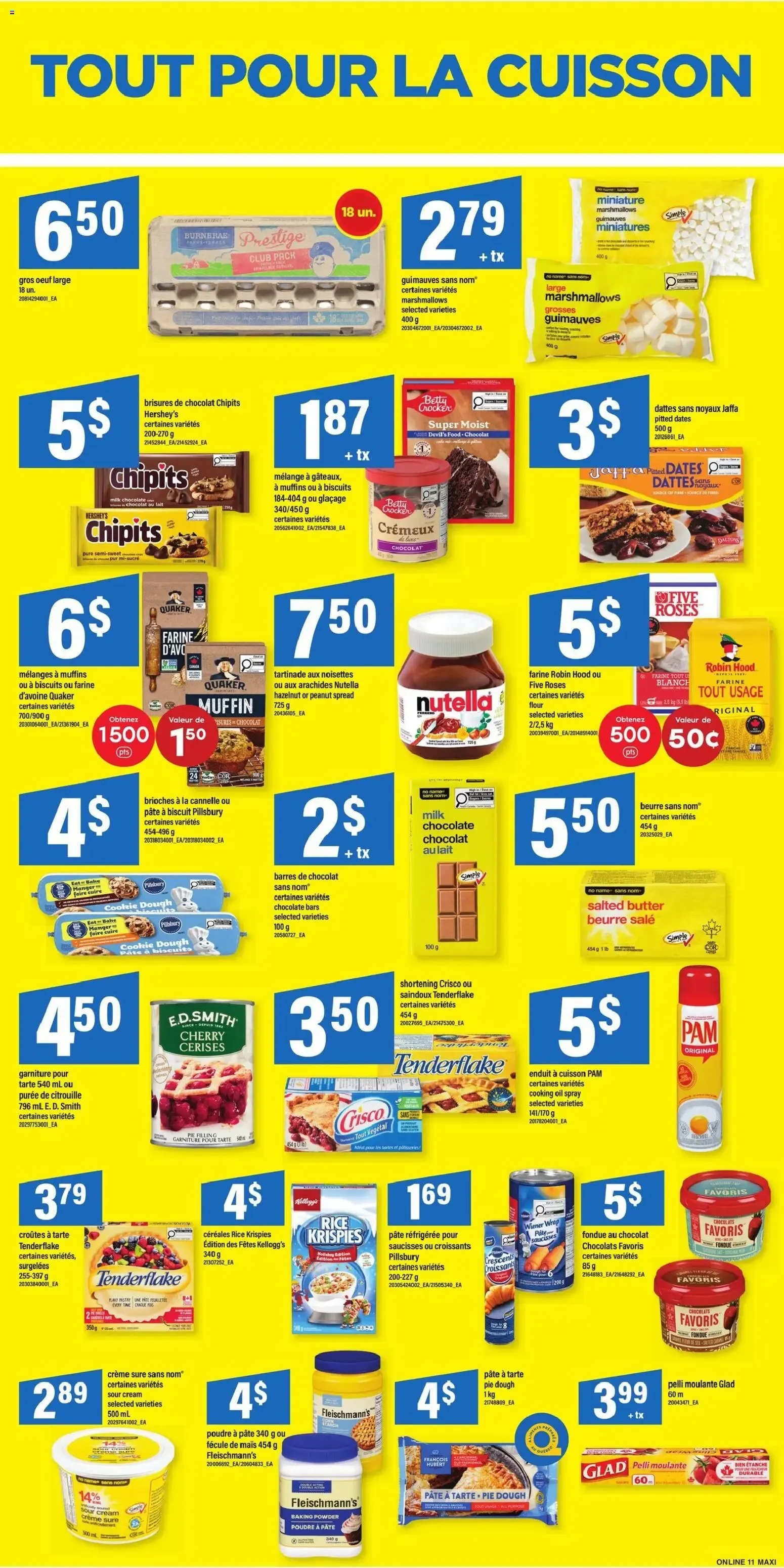 Maxi weekly flyer / circulaire from Oct 8, 2026 > weekly specials & deals from October 8 to October 14 2026 - flyer page 15