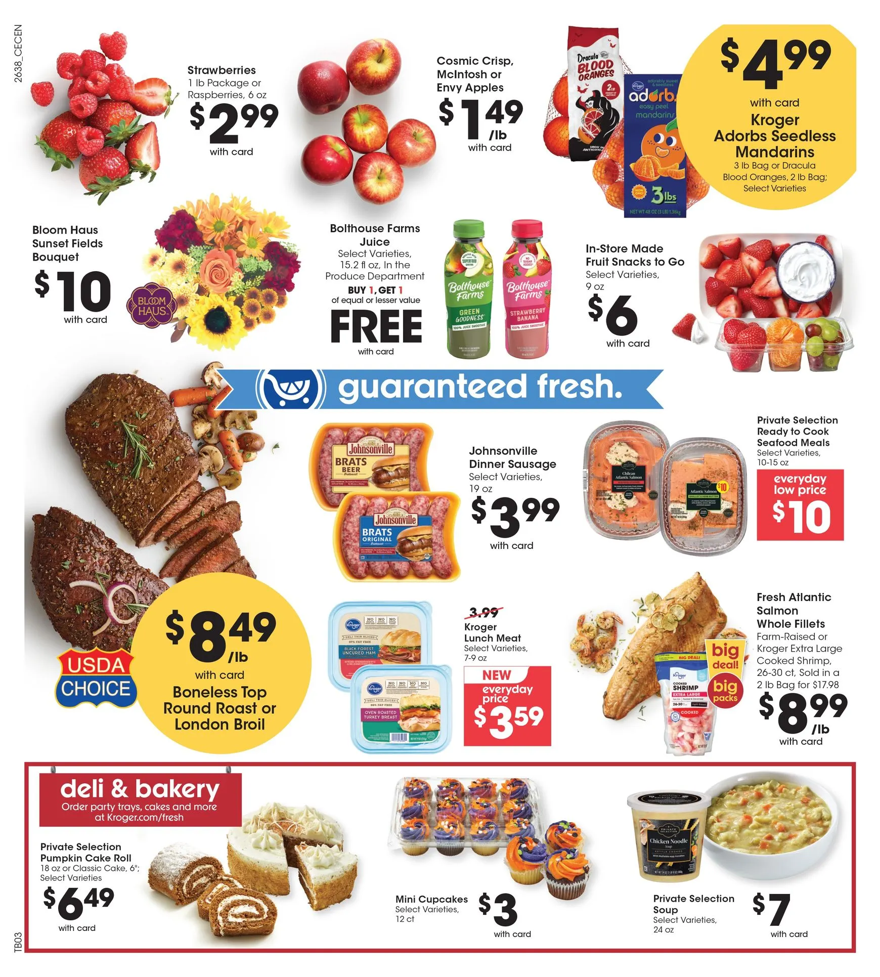 Weekly promotion Current Kroger leaflet valid from Wednesday 10/21/2026 to Tuesday 10/27/2026 spanning from October 21 to October 27 2026 - Page 7 for Catalogue 365