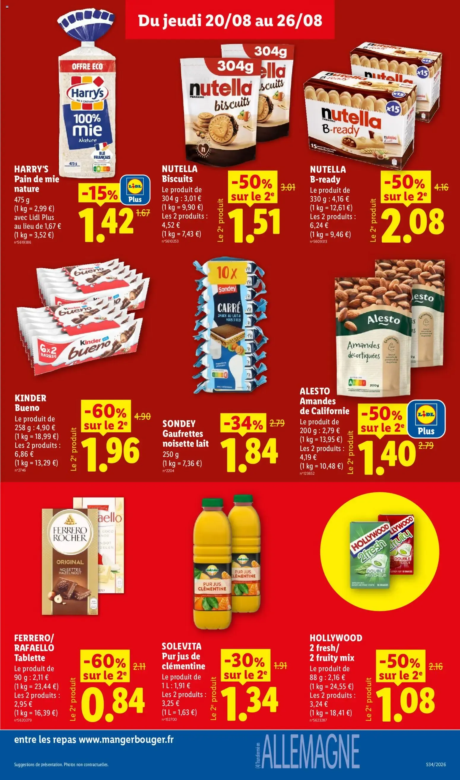LIDL: La rentrée des économies! du 20 août au 26 août 2026 - Catalogue page 15