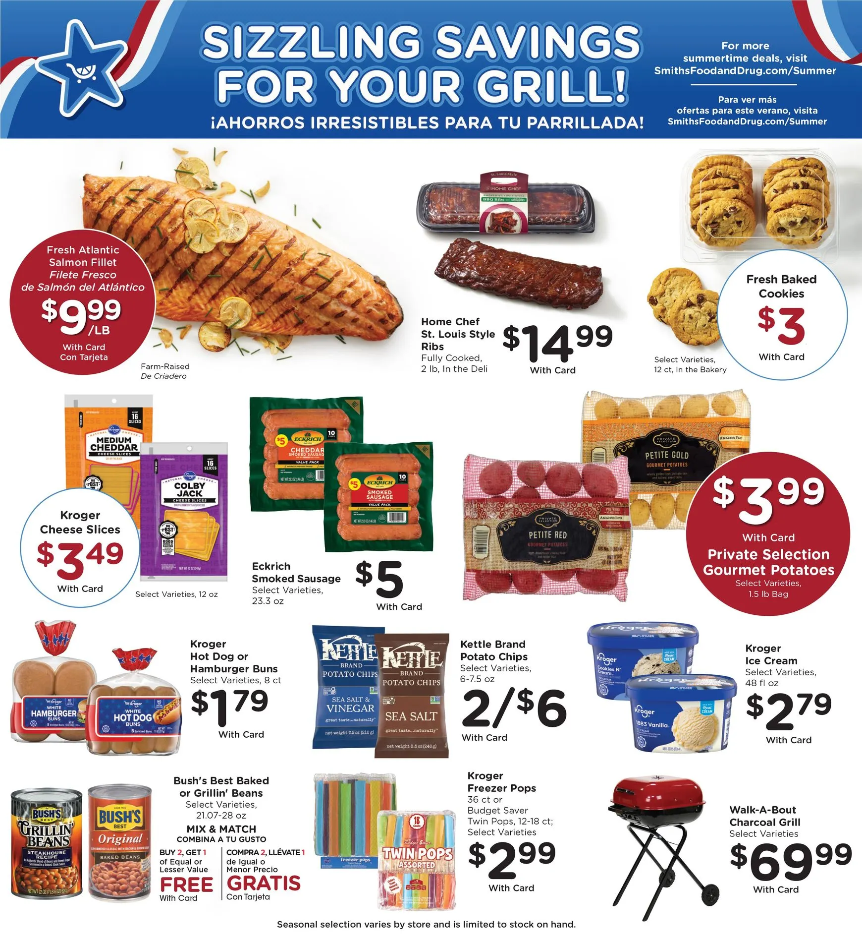 Weekly promotion Current Smith's leaflet valid from Wednesday 08/19/2026 to Tuesday 08/25/2026 spanning from August 19 to August 25 2026 - Page 9 for Catalogue 365