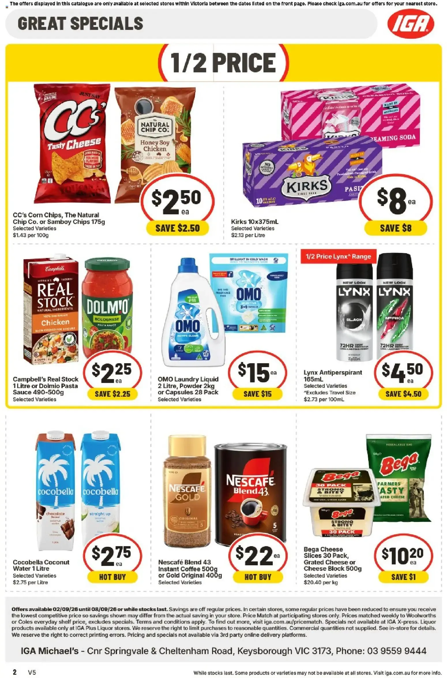 Michael's IGA Fresh Food Market Catalogue - Catalogue valid from 2 September to 8 September 2026 - page 3