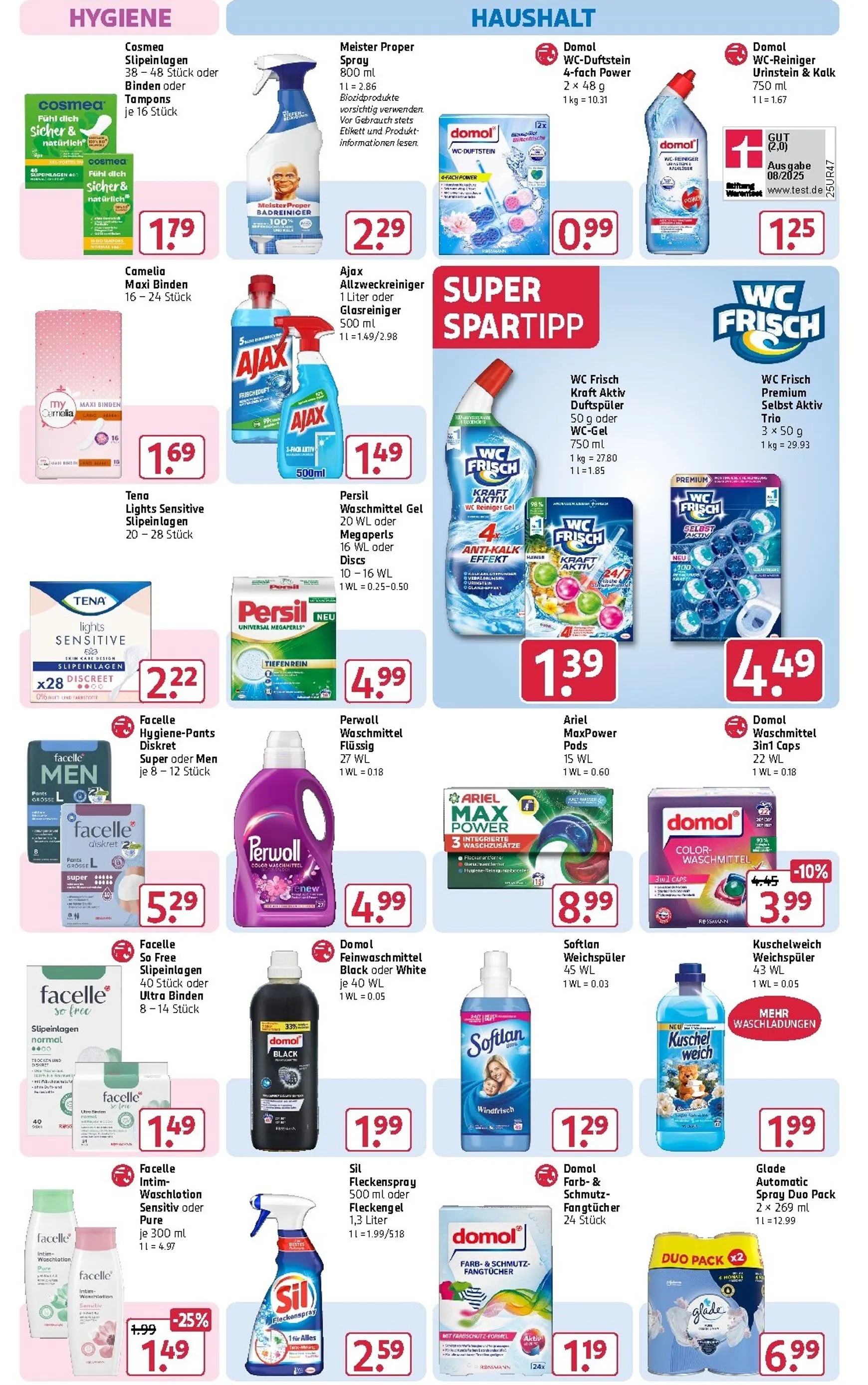 ROSSMANN Mein Drogeriemarkt von 24. August bis 28. August 2026 - Prospekt seite 15