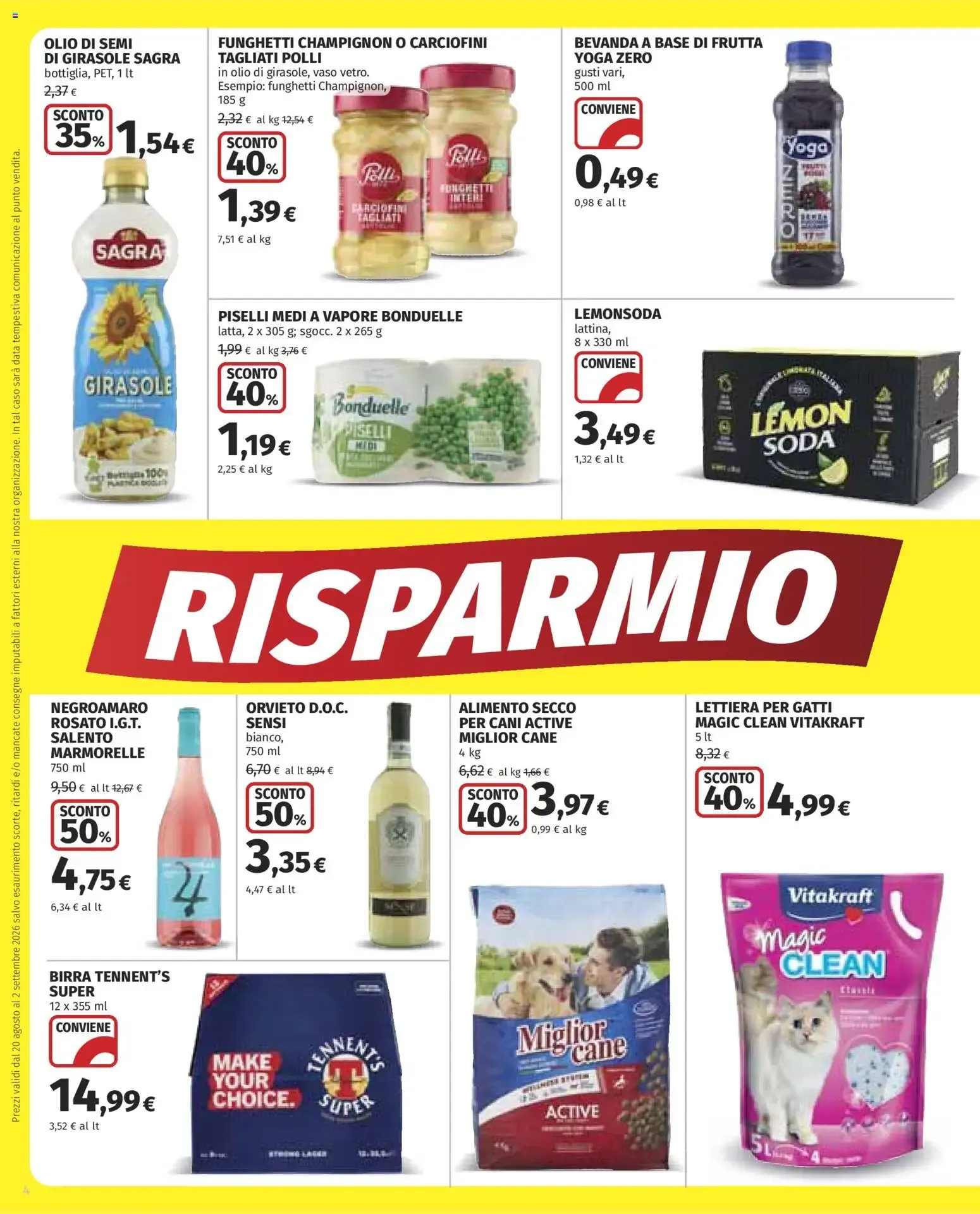 EXTRA OFFERTE - Coop Superstore da 20 agosto a 2 settembre di 2026 - Pagina del volantino 4