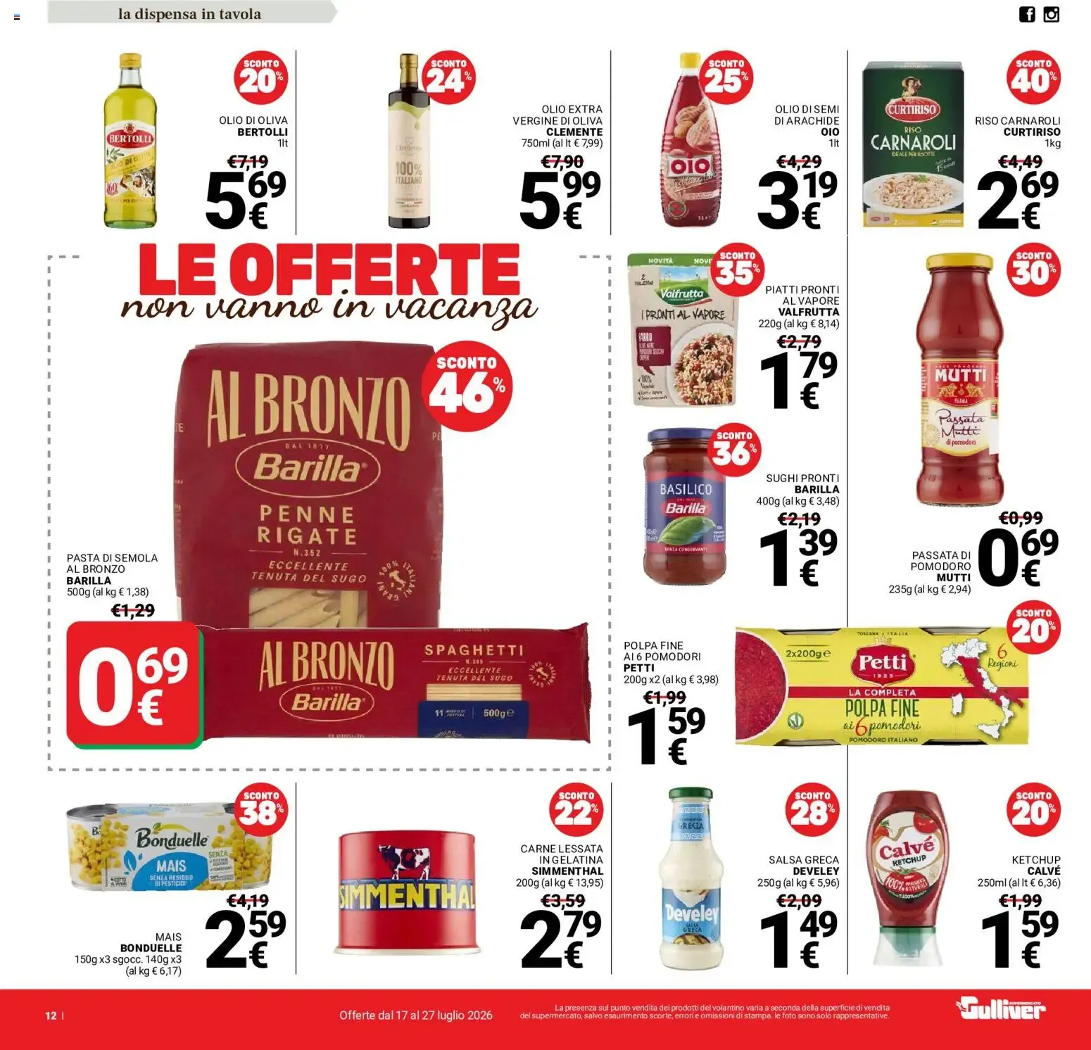 Nuovo Gulliver volantino dal 17/07/2026 > offerte anteprima 🛍️ da 17 luglio a 27 luglio di 2026 - Pagina del volantino 8