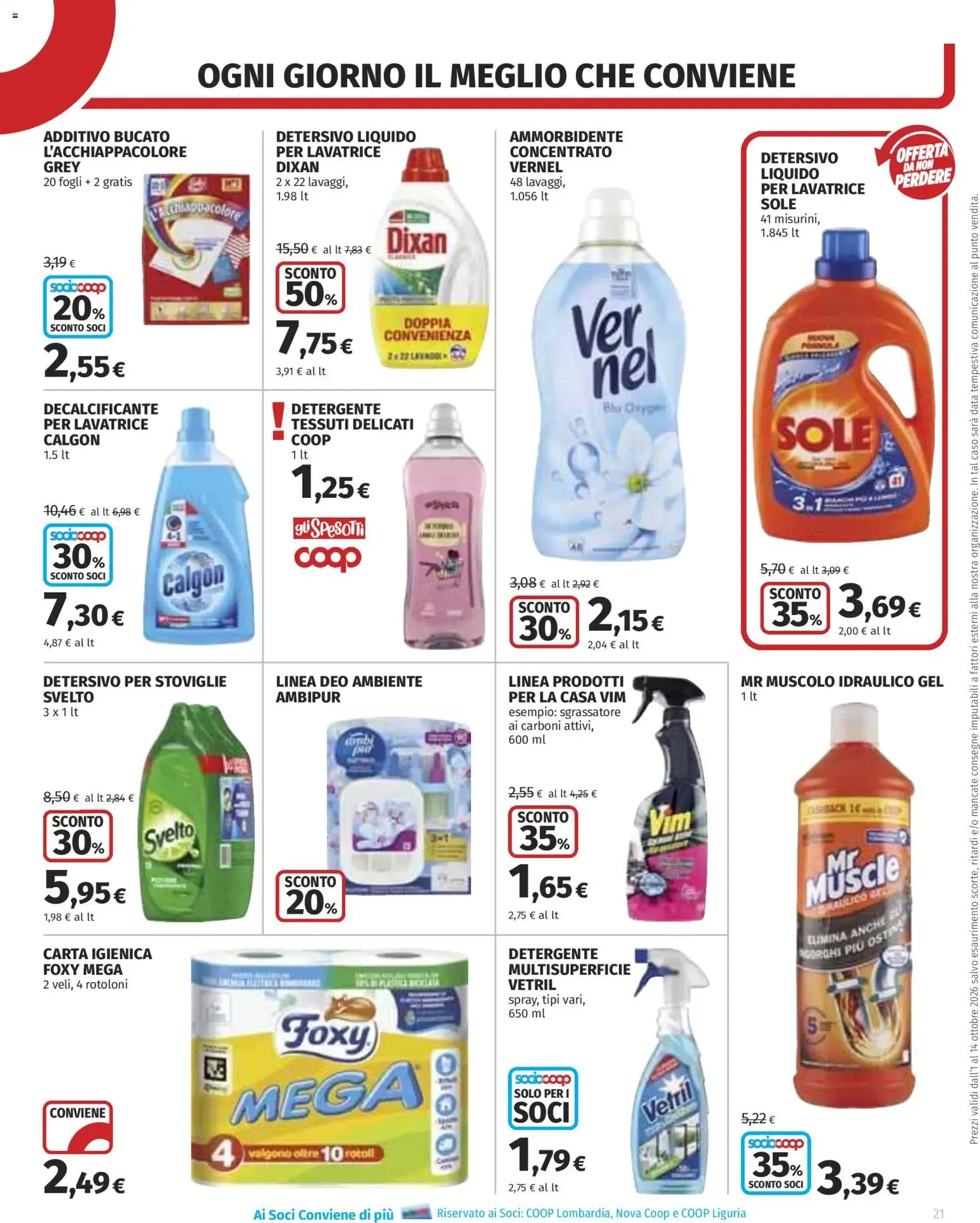 Coop Superstore Extra Offerte da 1 ottobre a 14 ottobre di 2026 - Pagina del volantino 21