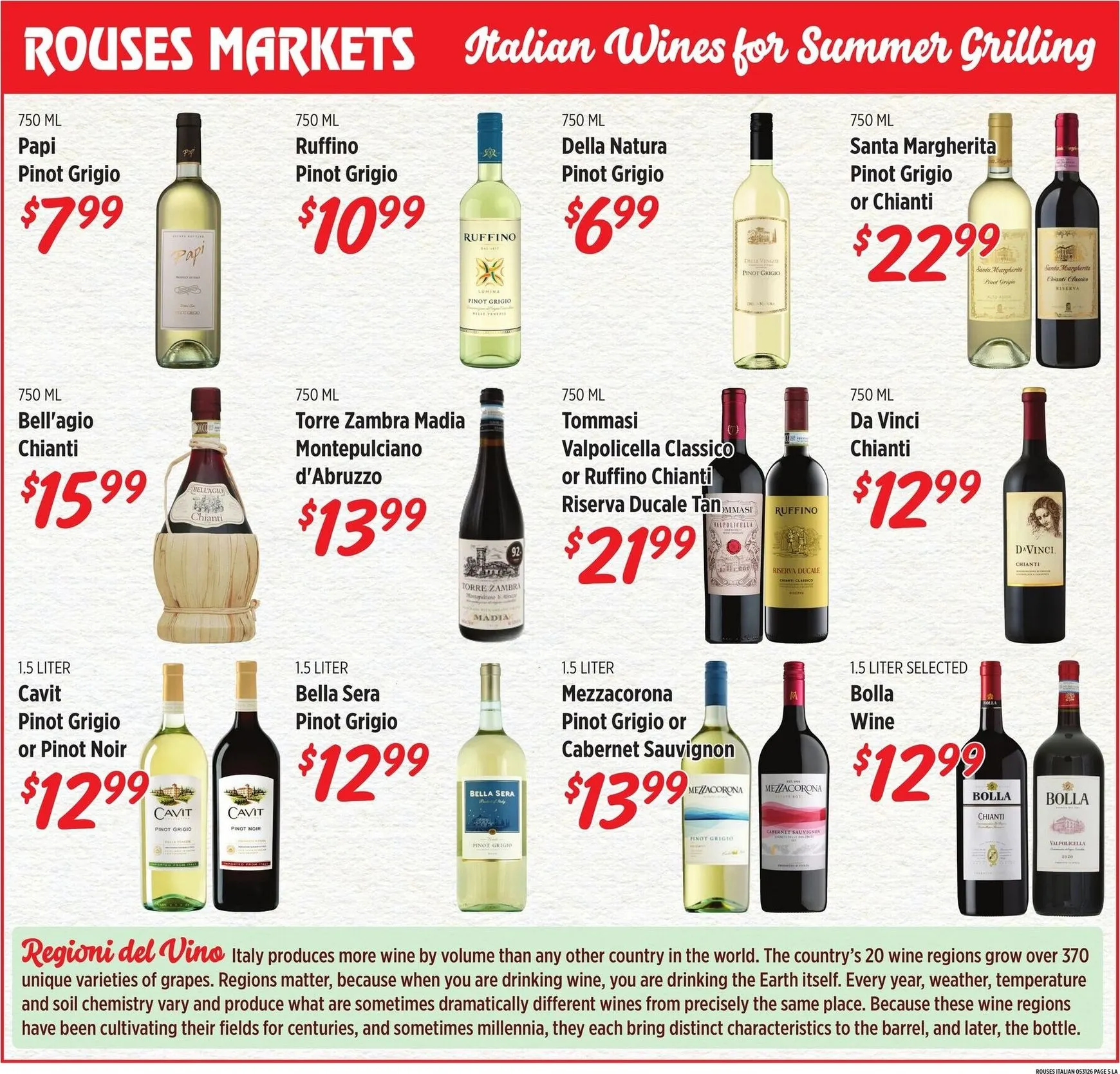 Weekly ad Current Rouses Markets - Italian Summer leaflet valid from Wednesday 05/27/2026 to Wednesday 07/01/2026 from May 27 to July 1 2026 - Page 5