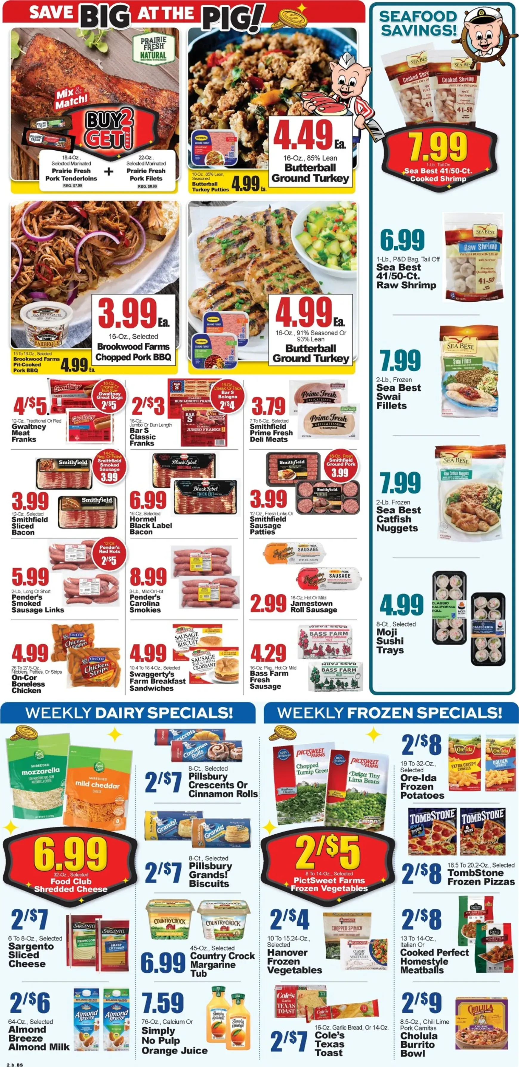 Weekly promotion SAVE BIG AT THE PIG! spanning from July 8 to July 14 2026 - Page 2 for Catalogue 365