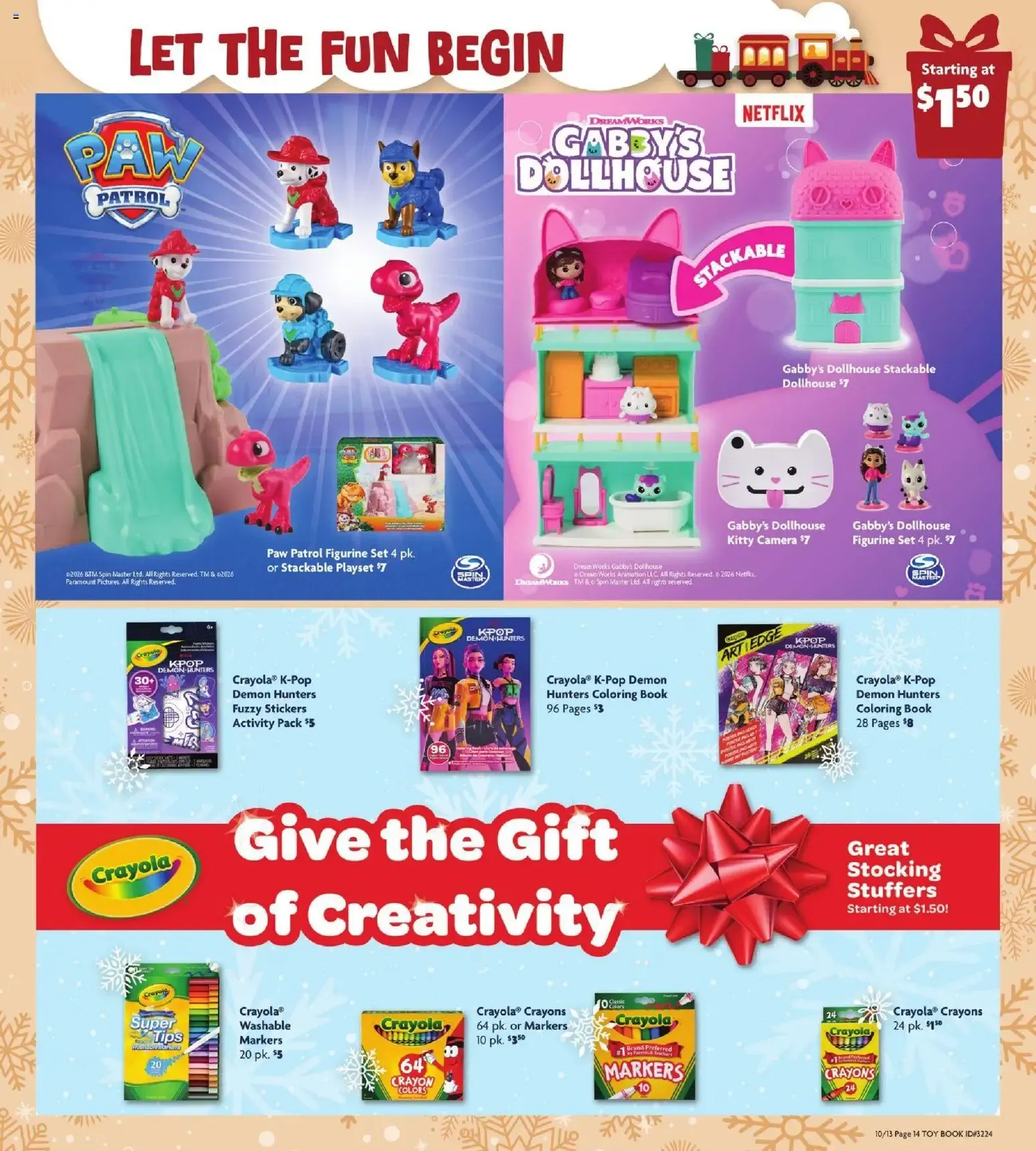 Weekly promotion Family Dollar Toy Book (10/13 - 12/25 2026) - Flyer spanning from October 13 to December 25 2026 - Page 14 for Catalogue 365