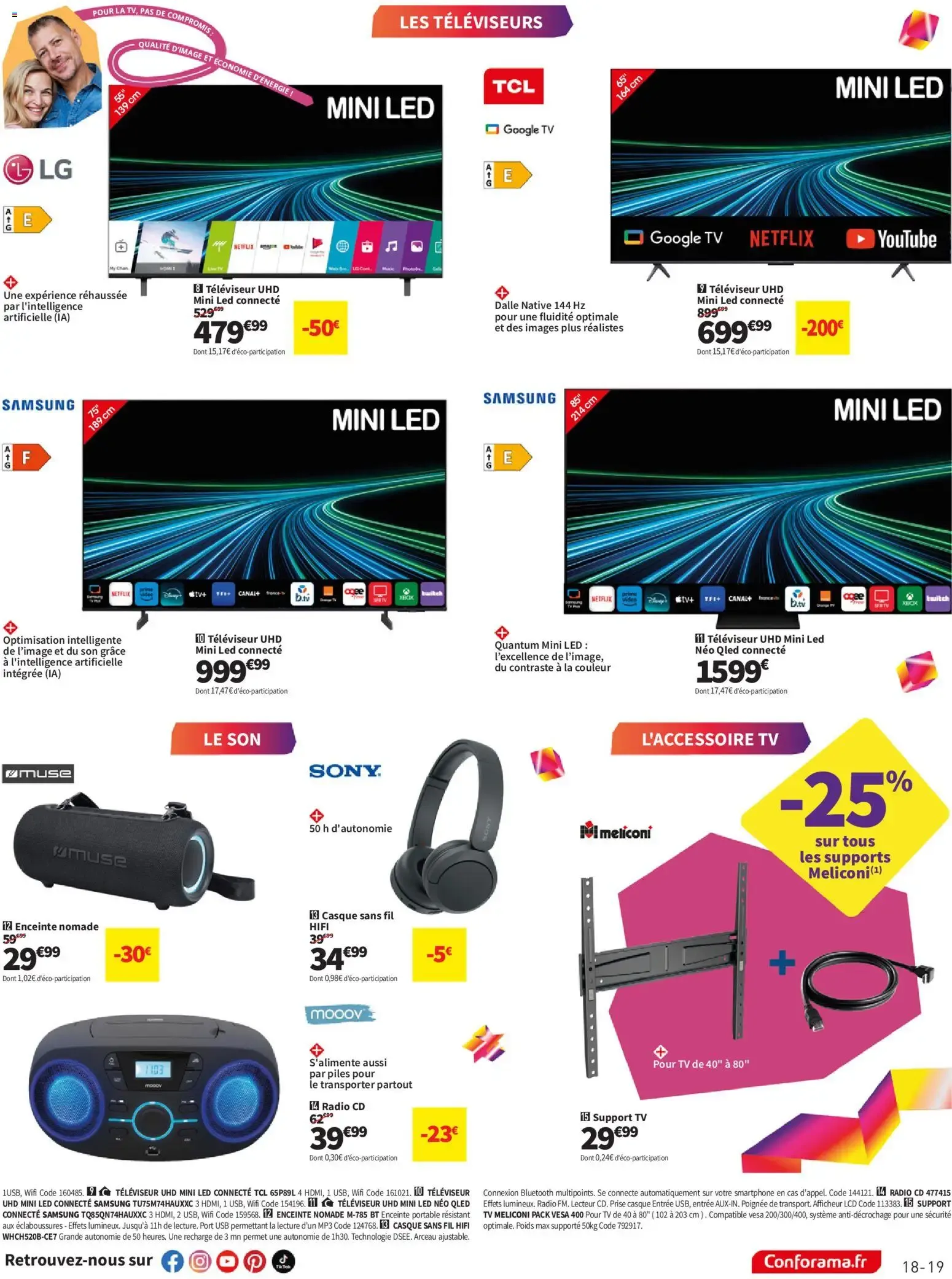 Joyeux Conforanniv! Toujours plus de promos! du 8 septembre au 28 septembre 2026 - Catalogue page 19