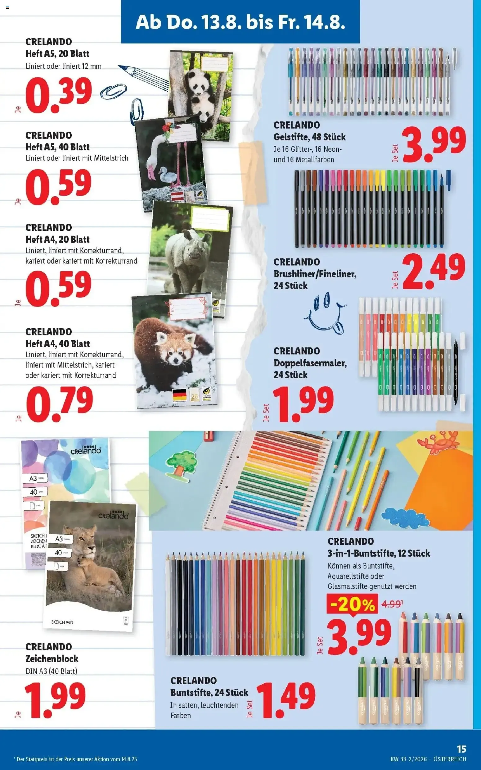 Lidl Plus Österreichs günstigste Preise von 13. August bis 14. August 2026 - Flugblätt seite 19