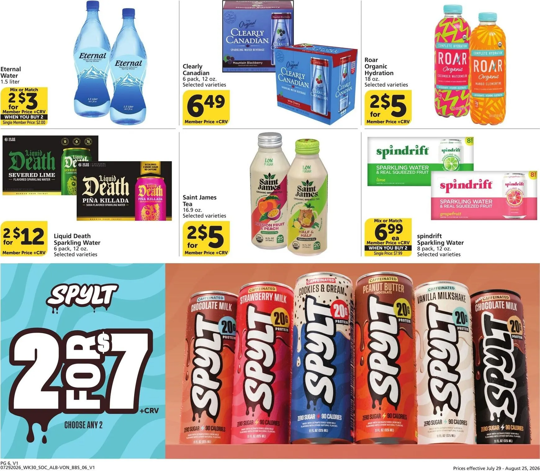 Weekly ad Current Vons - Big Book of Savings leaflet valid from Wednesday 07/29/2026 to Tuesday 08/25/2026 from July 29 to August 25 2026 - Page 6