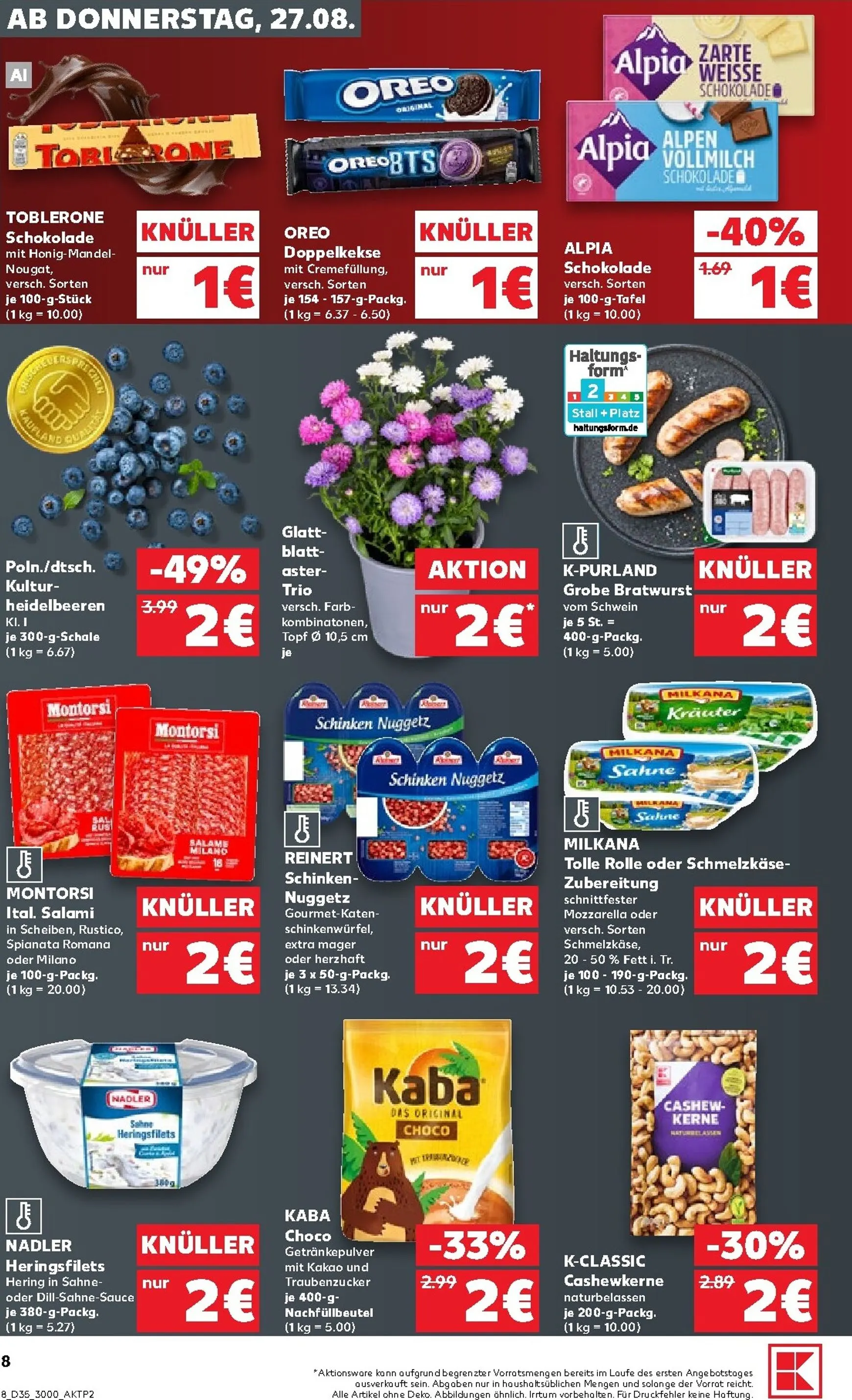 Kaufland Prospekt nächste Woche – von Donnerstag 27.08.2026 bis Mittwoch 02.09.2026 von 27. August bis 2. September 2026 - Prospekt seite 9