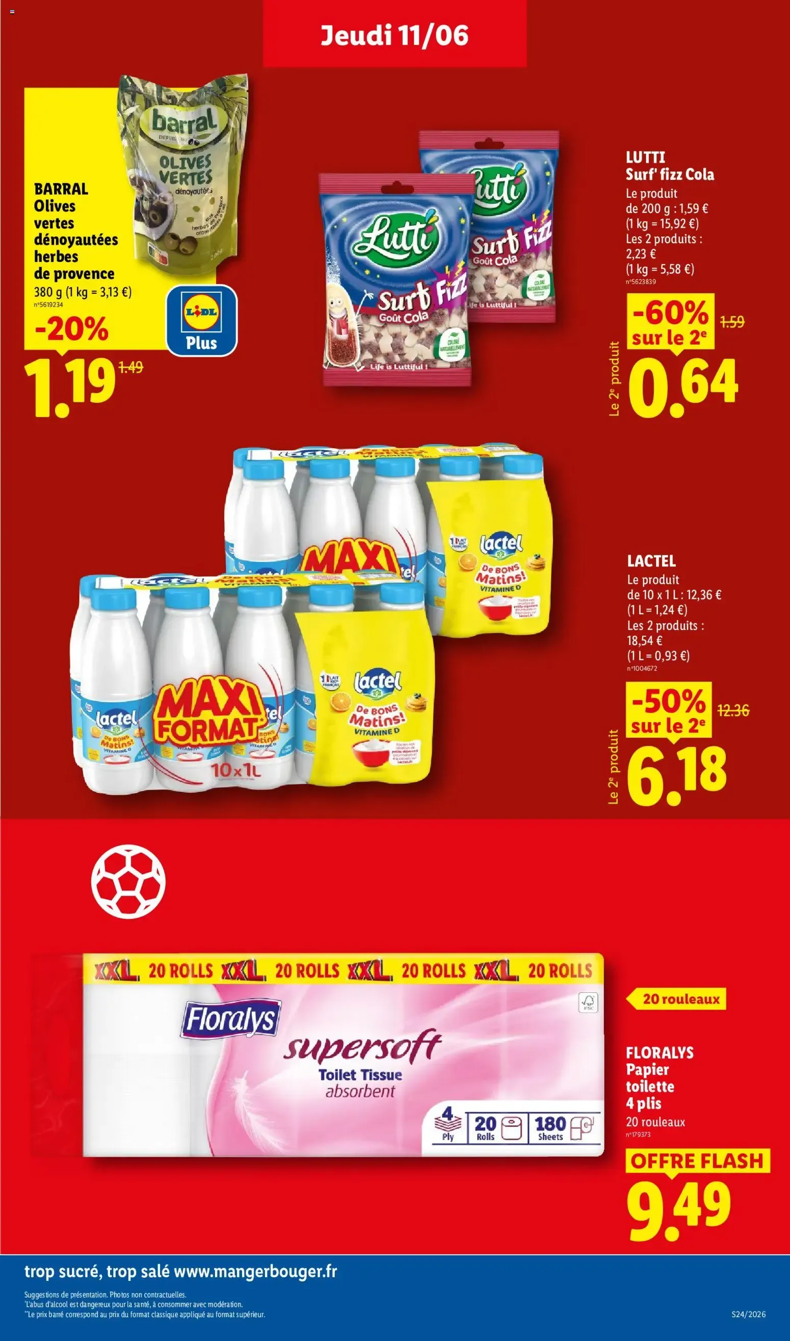 L'ÉTÉ IMBATTABLE: Top départ de vos soirées foot du 11 juin au 17 juin 2026 - Catalogue page 15