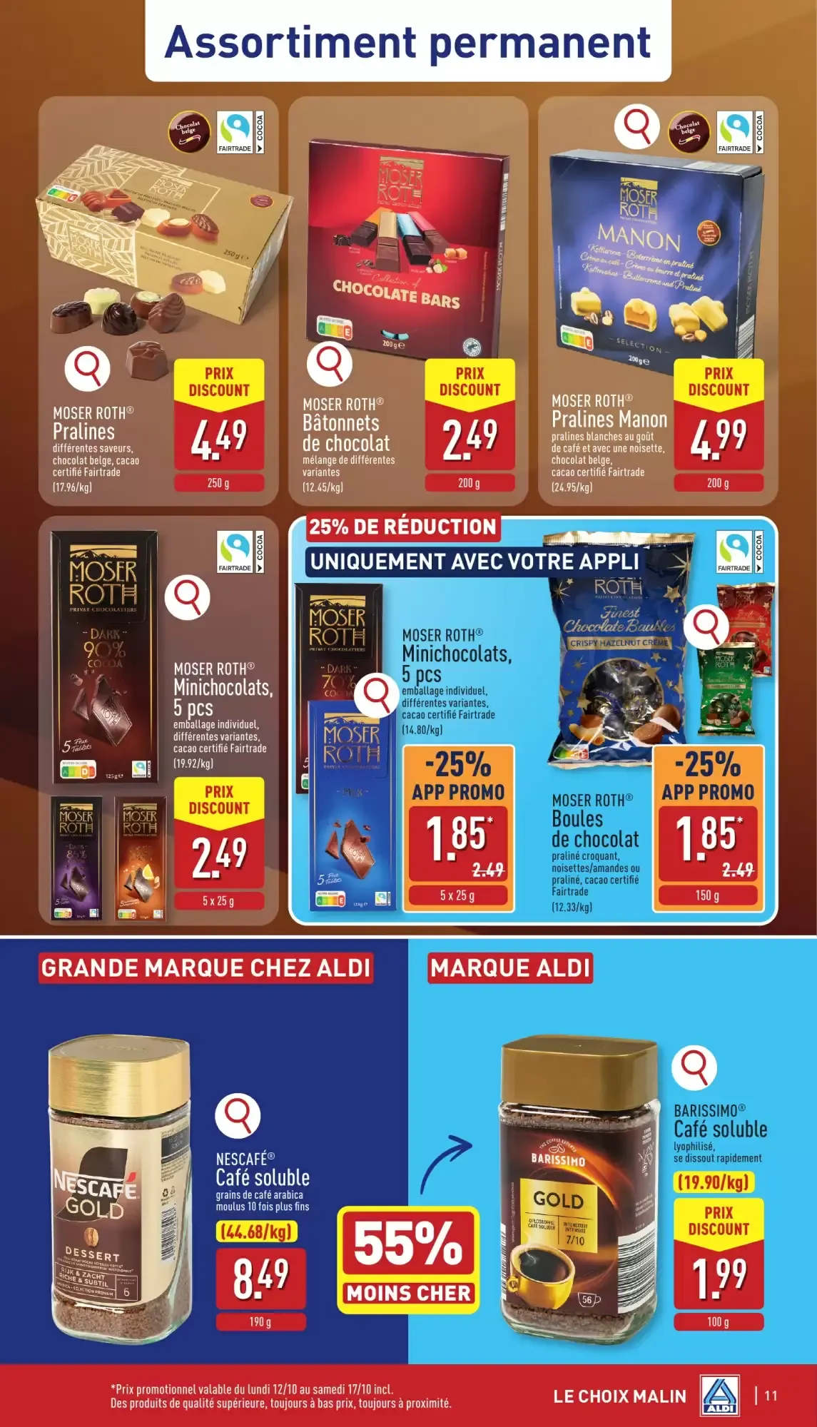 ALDI LE CHOIX MALIN van 12 oktober tot 17 oktober 2026 - folder pagina 11