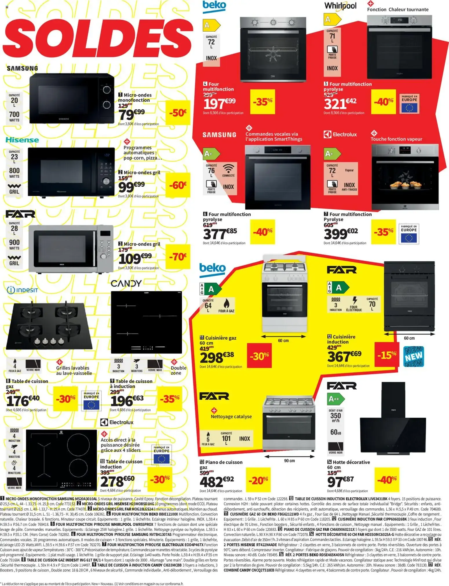 Conforama prospectus à partir du 24/06/2026 - promo en ligne du 24 juin au 21 juillet 2026 - Catalogue page 6