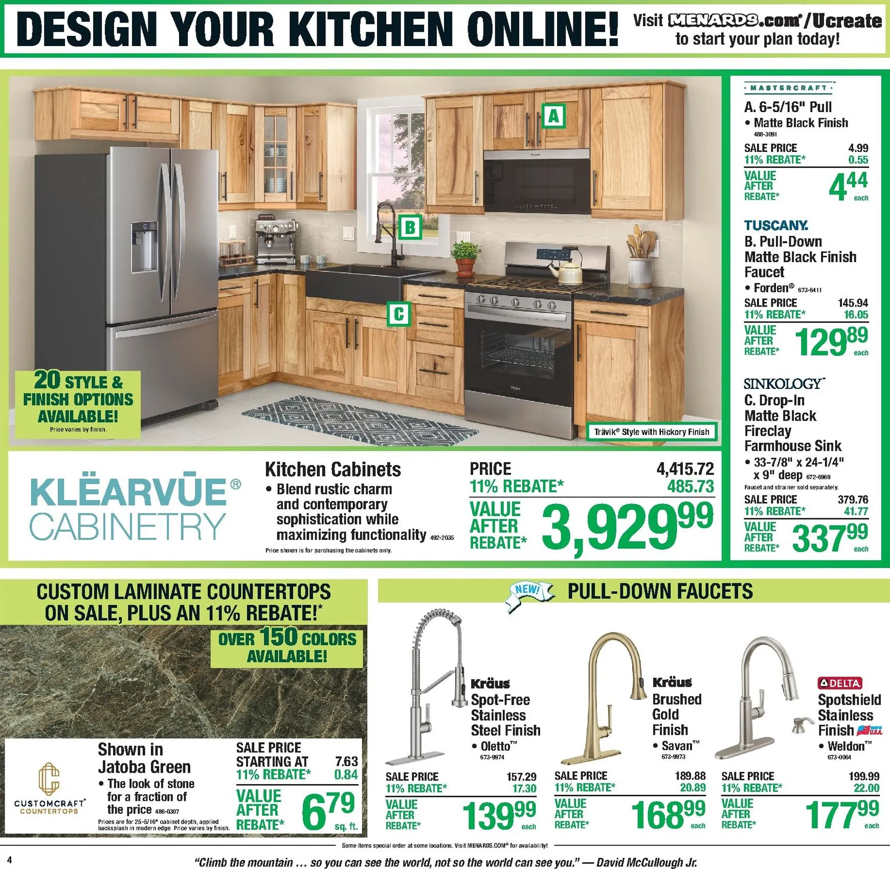 Weekly ad Menards - 11% Rebate on Everything! from October 8 to October 18 2026 - Page 4