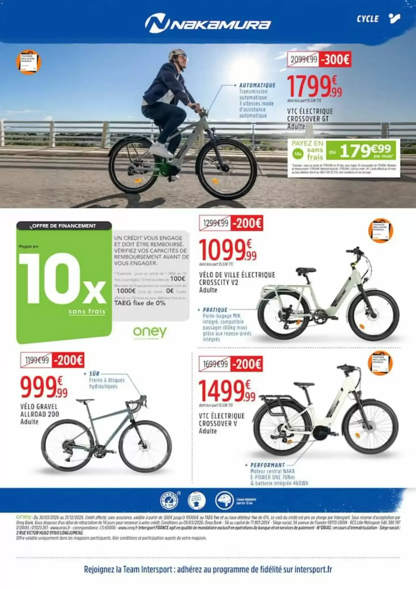 Intersport - Engagés pour une rentrée moins chère du 2 septembre au 13 septembre 2026 - Catalogue page 33