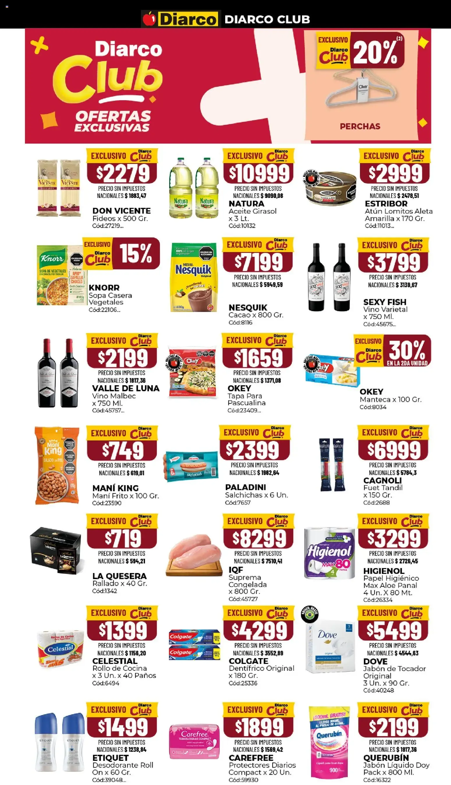 Ofertas de Diarco - Ofertas Santiago Del Estero del 24/08/2026 - 28/08/2026 24 de agosto al 28 de agosto 2026 - Página 9 del catálogo