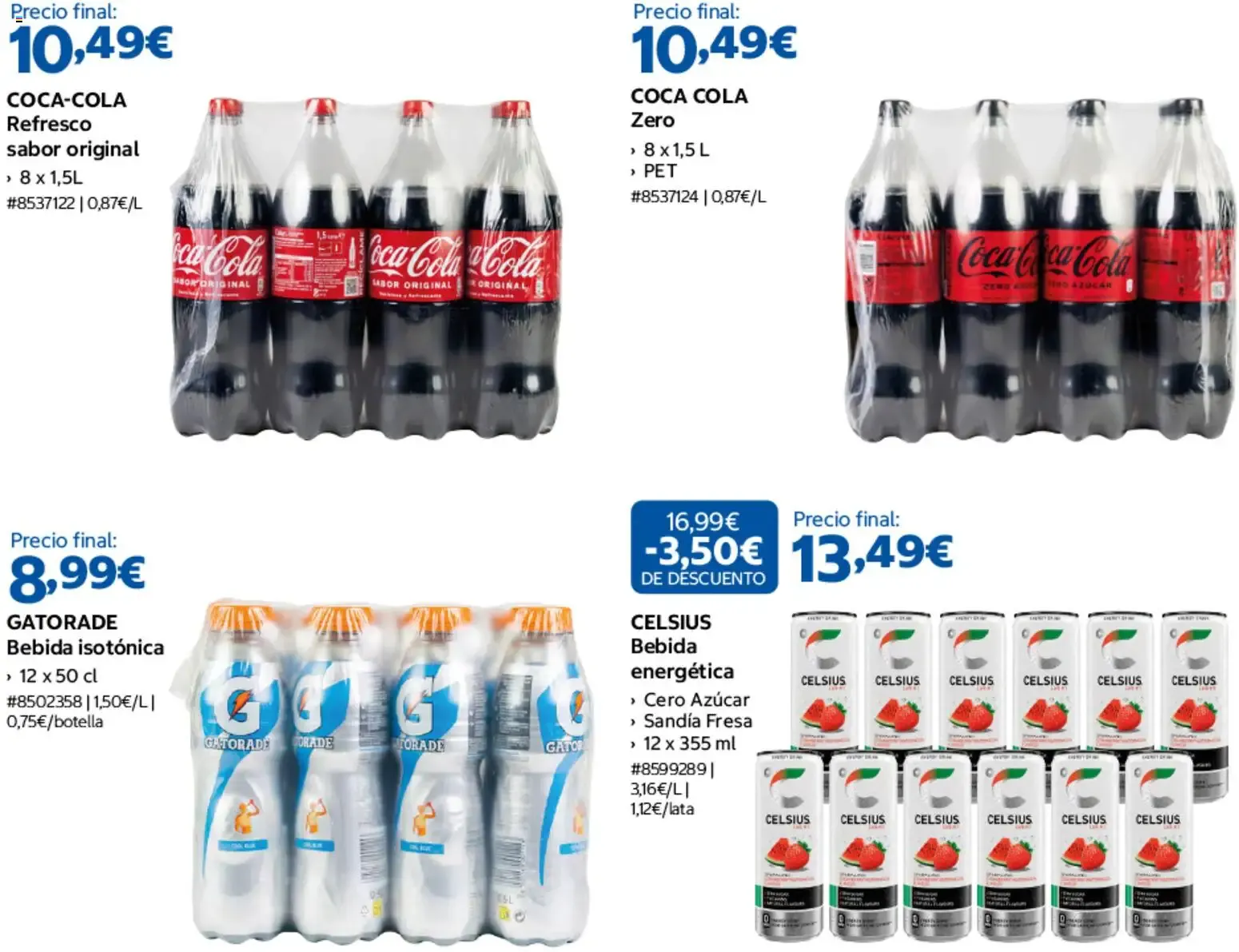 Catálogo de Shopper Costco Preparados para el gran evento del 08/09/2026 | folleto 8 de septiembre al 13 de septiembre 2026 - Página 8