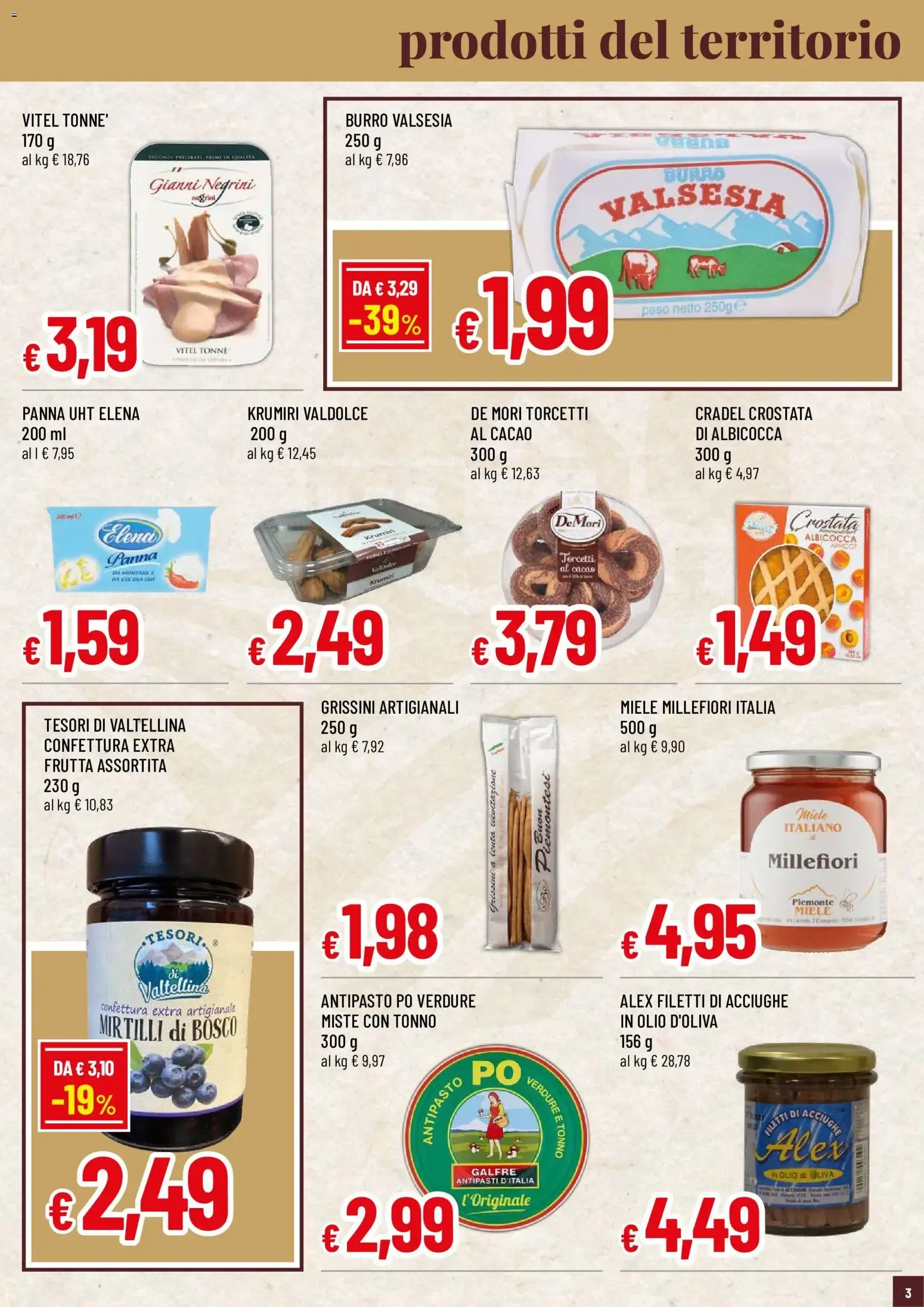 Nuovo Famila volantino Prodotti del Territorio dal 03/09/2026 > offerte anteprima 🛍️ da 3 settembre a 16 settembre di 2026 - Pagina del volantino 3